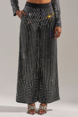 DONT STARE TOO HARD RHINESTONE TROUSER