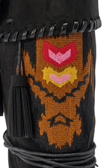 AZALEA WANG WERET BLACK FLAT BOOTIE