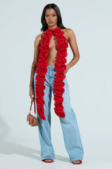 EXTREME LENGTHS ROSE NECKLACE