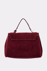 TAKE ME TO DINNER SUEDE BAG