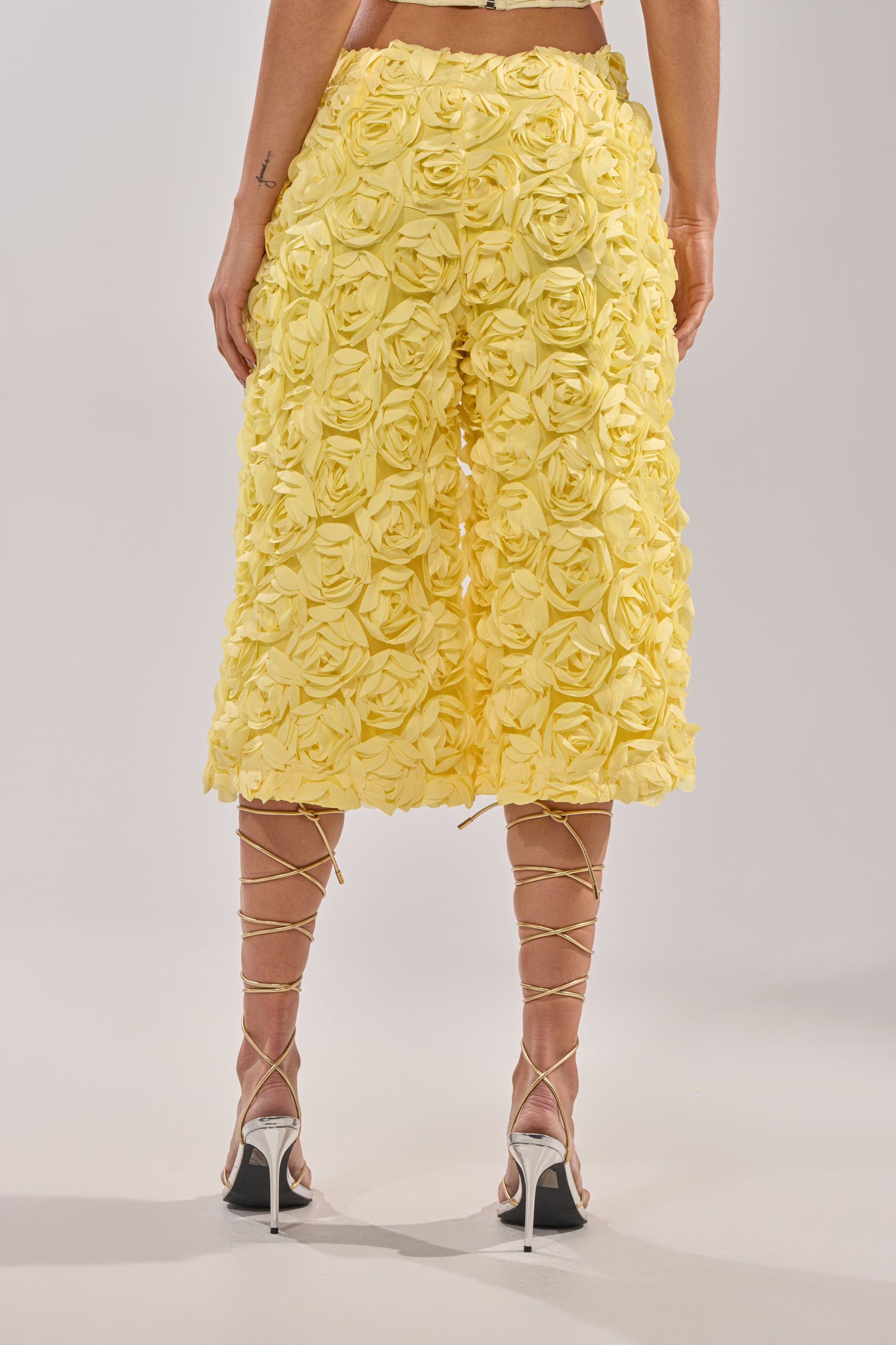 ROSE PETAL BERMUDA SHORT