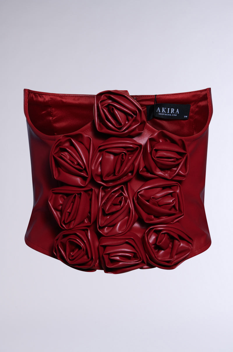 IN BLOOM PU BELT