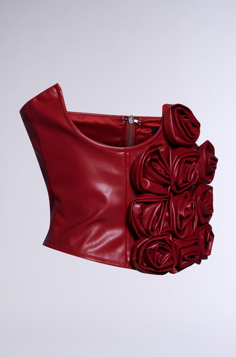 IN BLOOM PU BELT