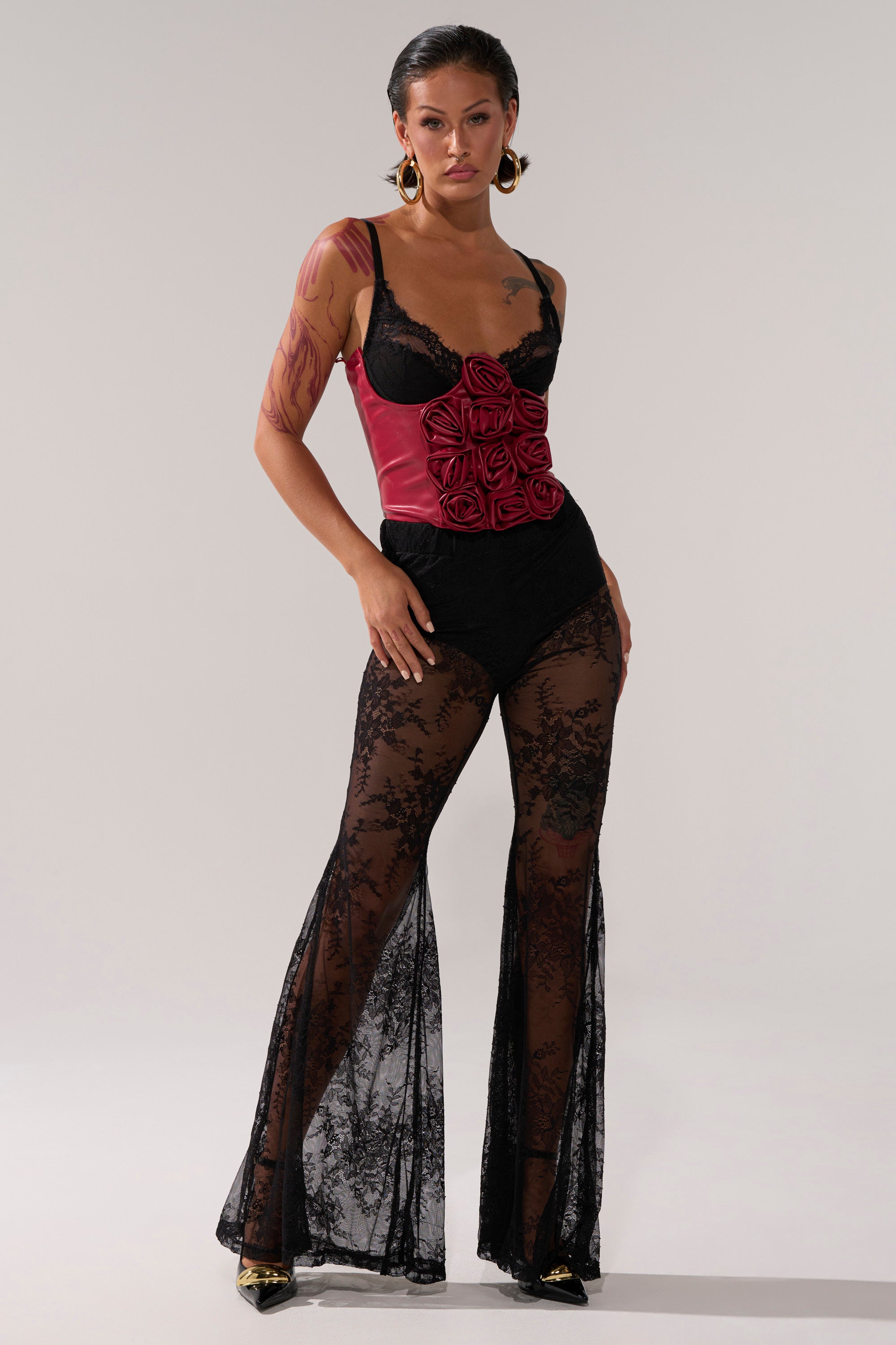 IN BLOOM PU BELT