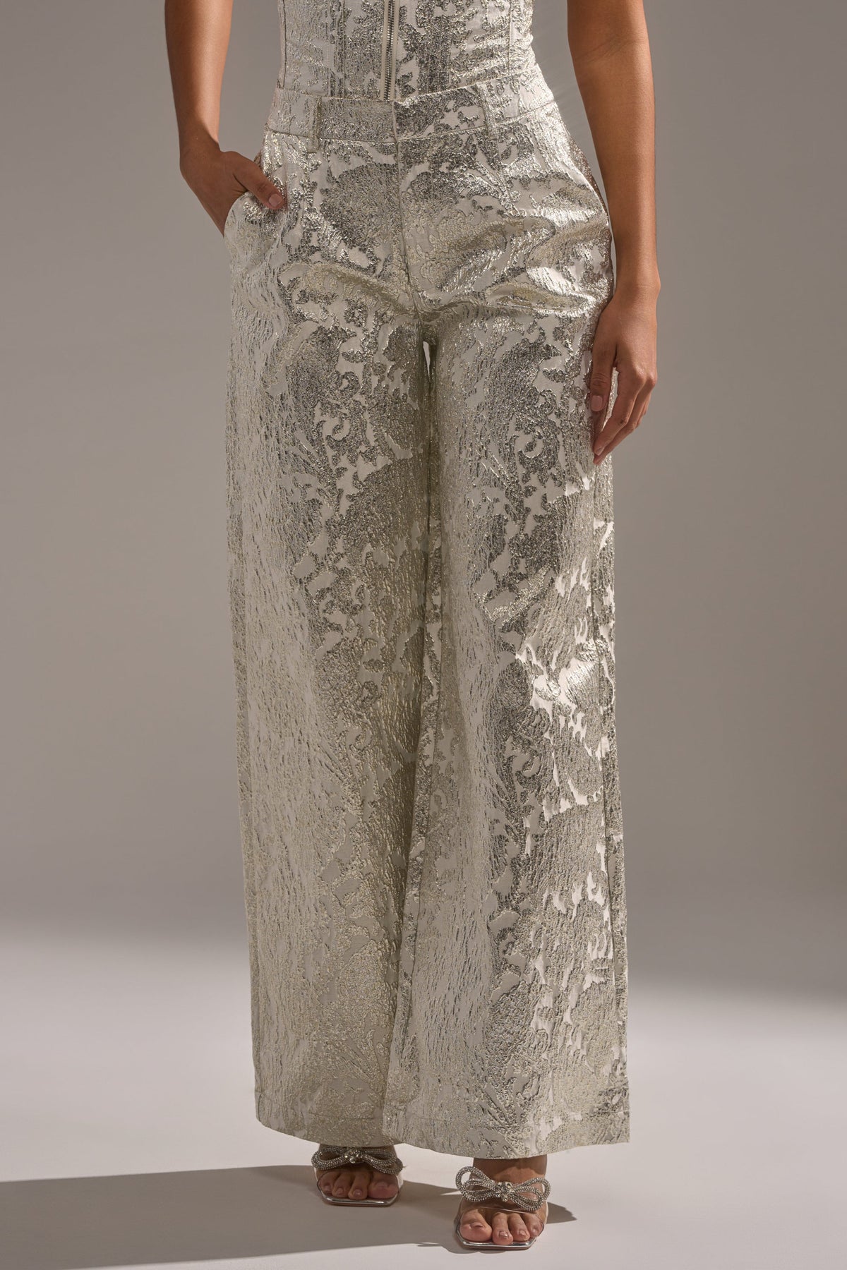 COCO BROCADE TROUSER