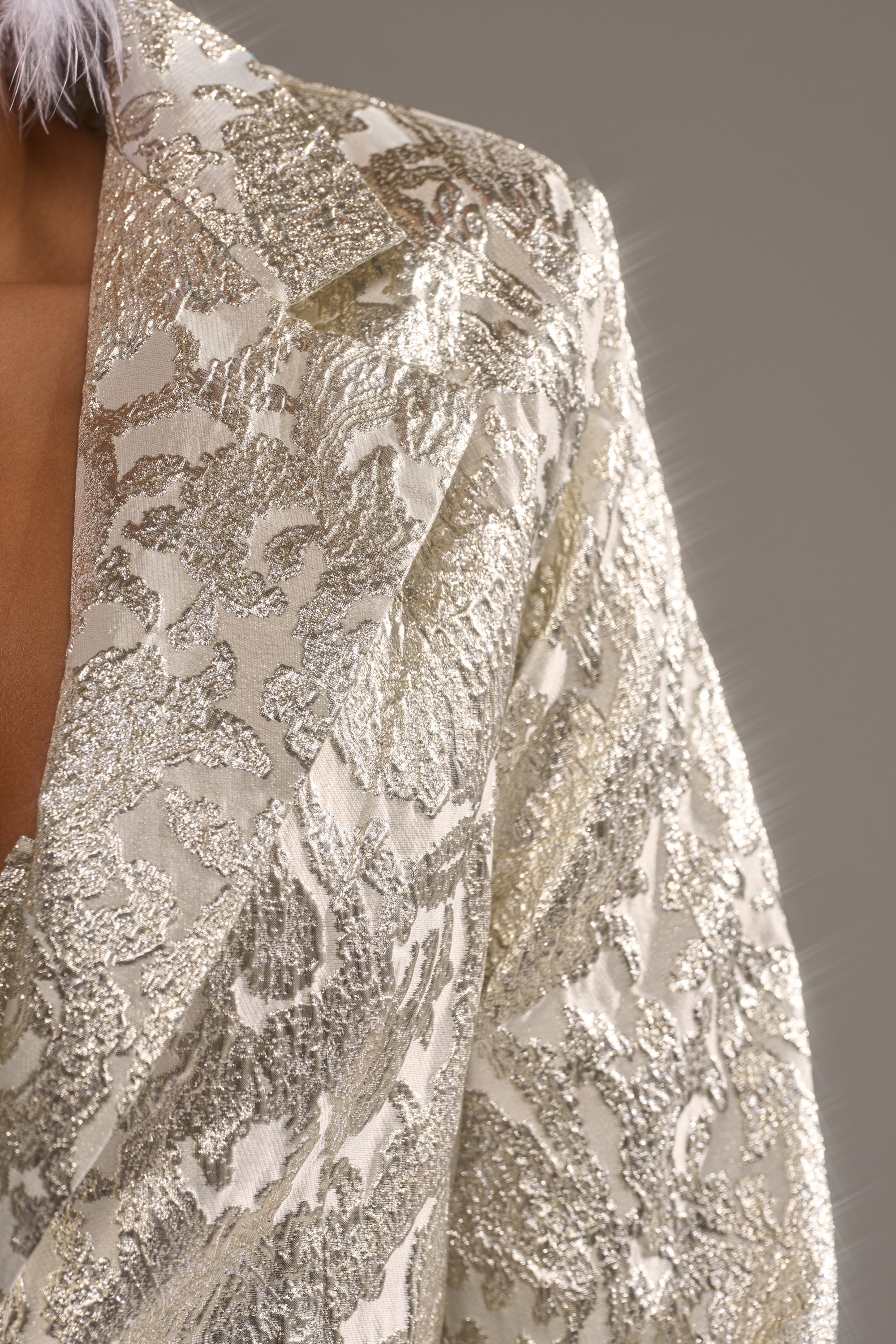 COCO BROCADE BLAZER