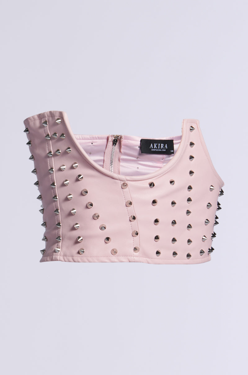 PRETTY BUT I BITE SPIKE BELT