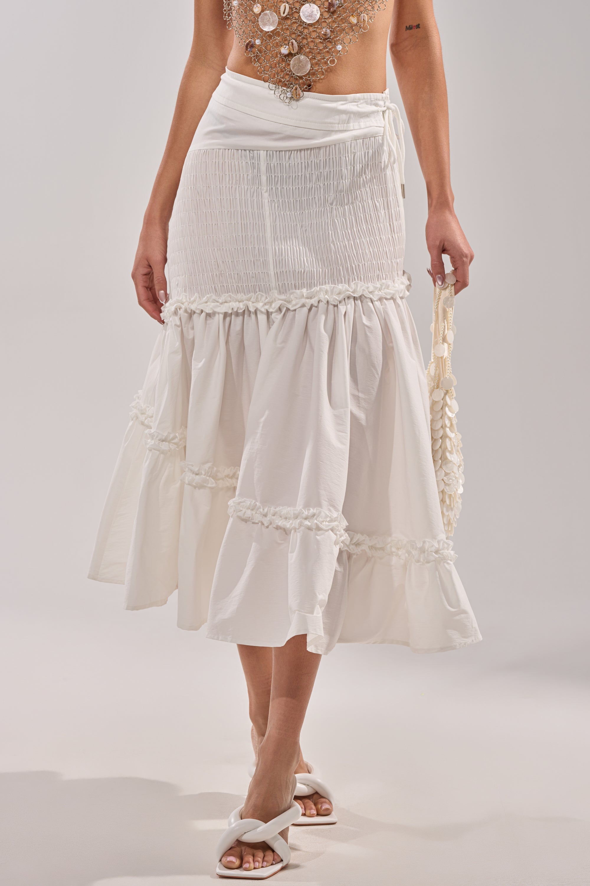 THE BEST RUCHED SKIRT