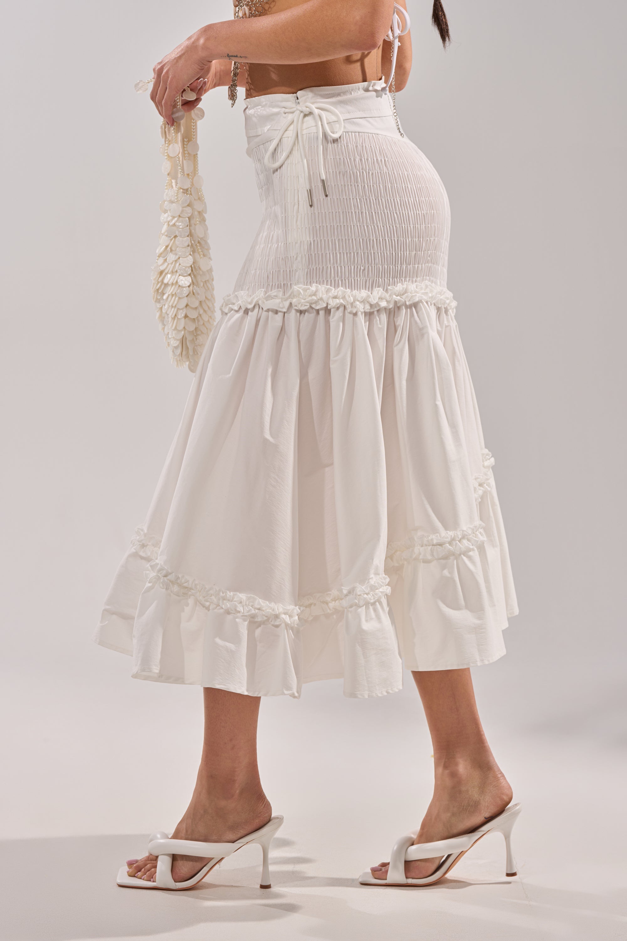 THE BEST RUCHED SKIRT