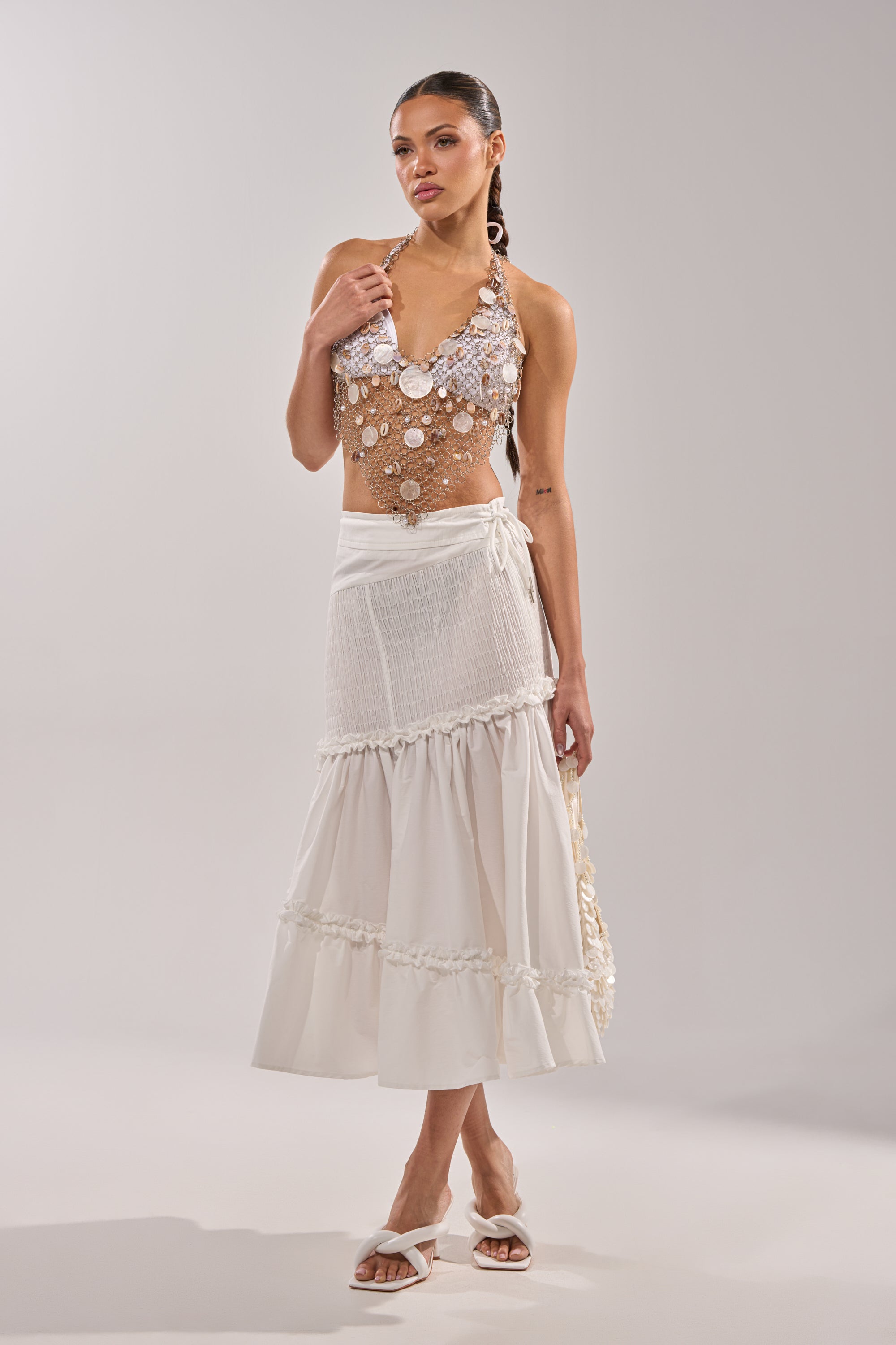 THE BEST RUCHED SKIRT