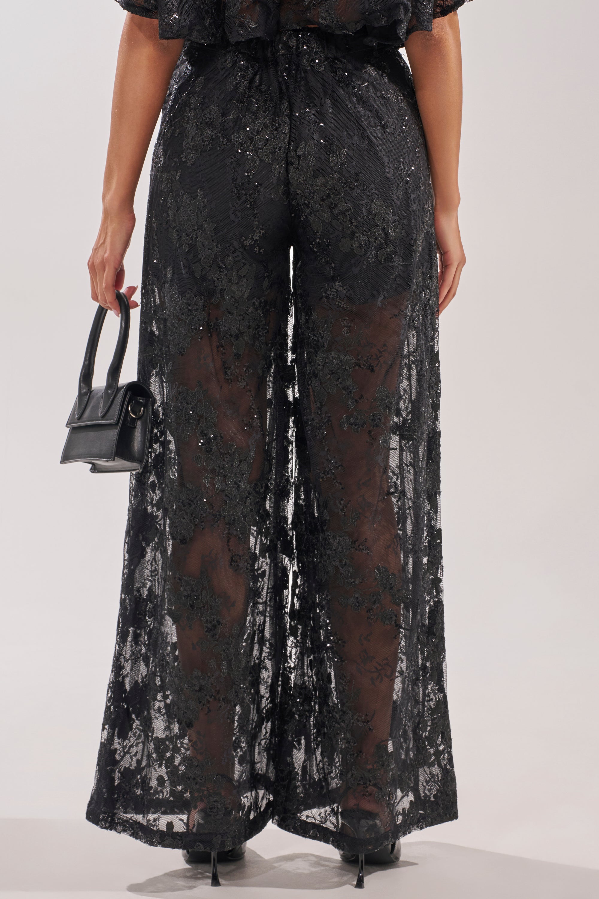 QUEEN B LACE TROUSER