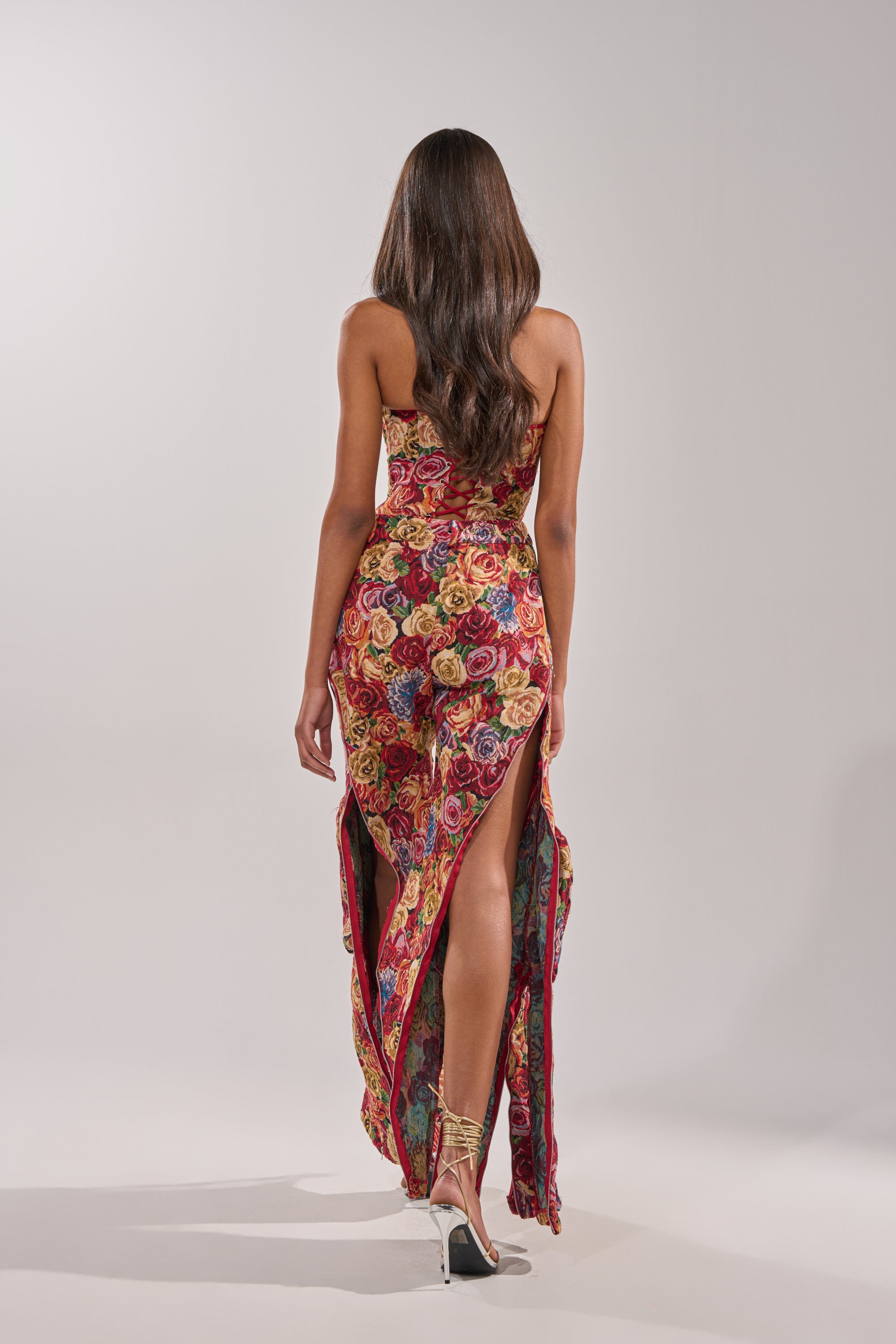 INTO THE THICK OF IT FLORAL CARGO PANT