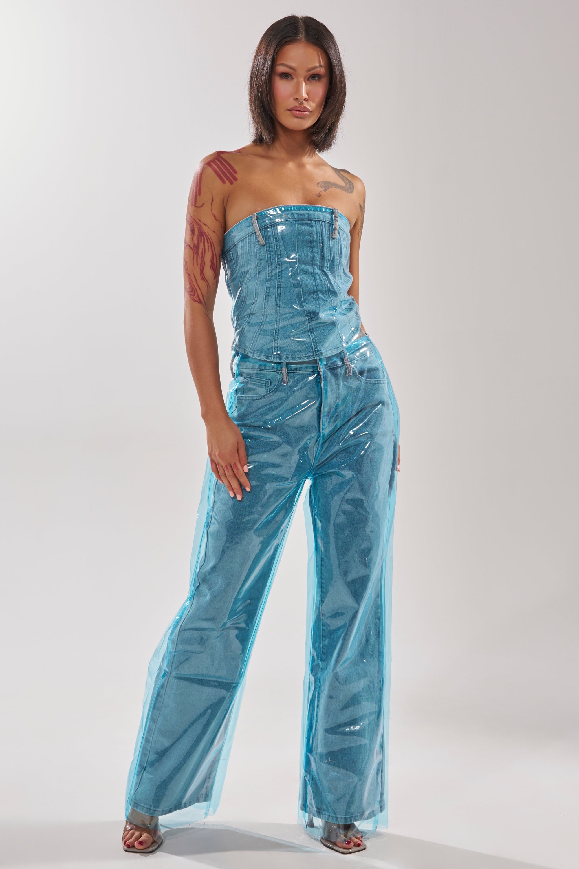 ELECTRIC FEEL DENIM CORSET