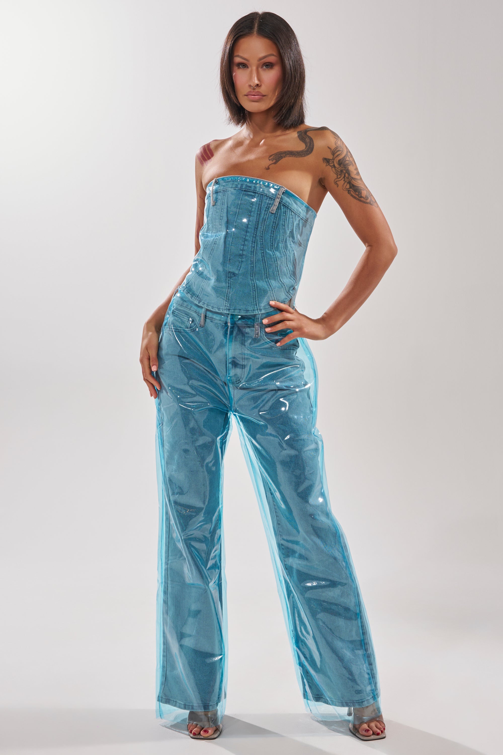ELECTRIC FEEL DENIM CORSET