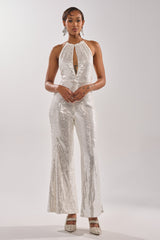 ICE QUEEN SEQUIN JUMPSUIT