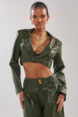 REMEMBER YOU CROPPED BLAZER