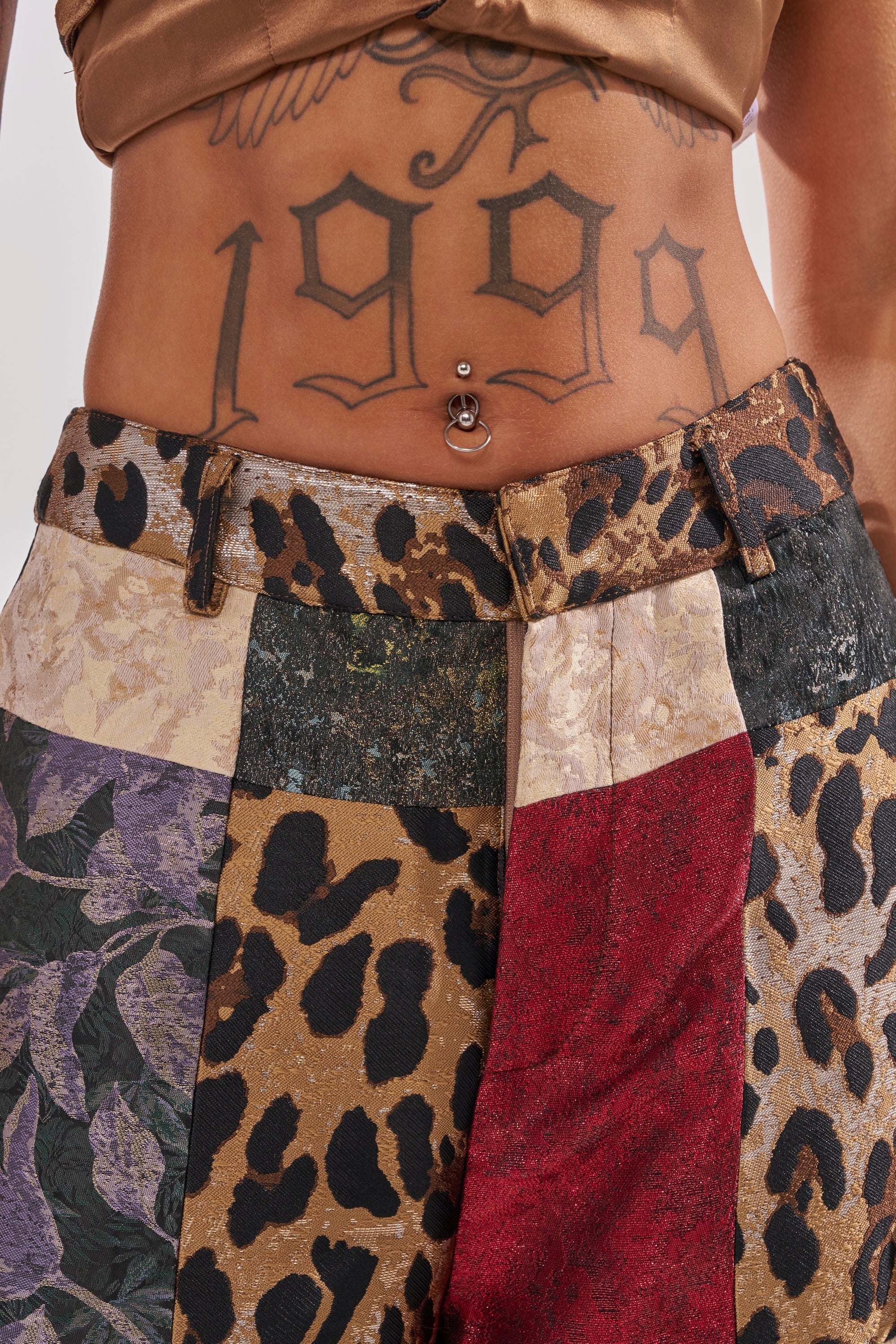 MADE YOU LOOK PATCHWORK TROUSER