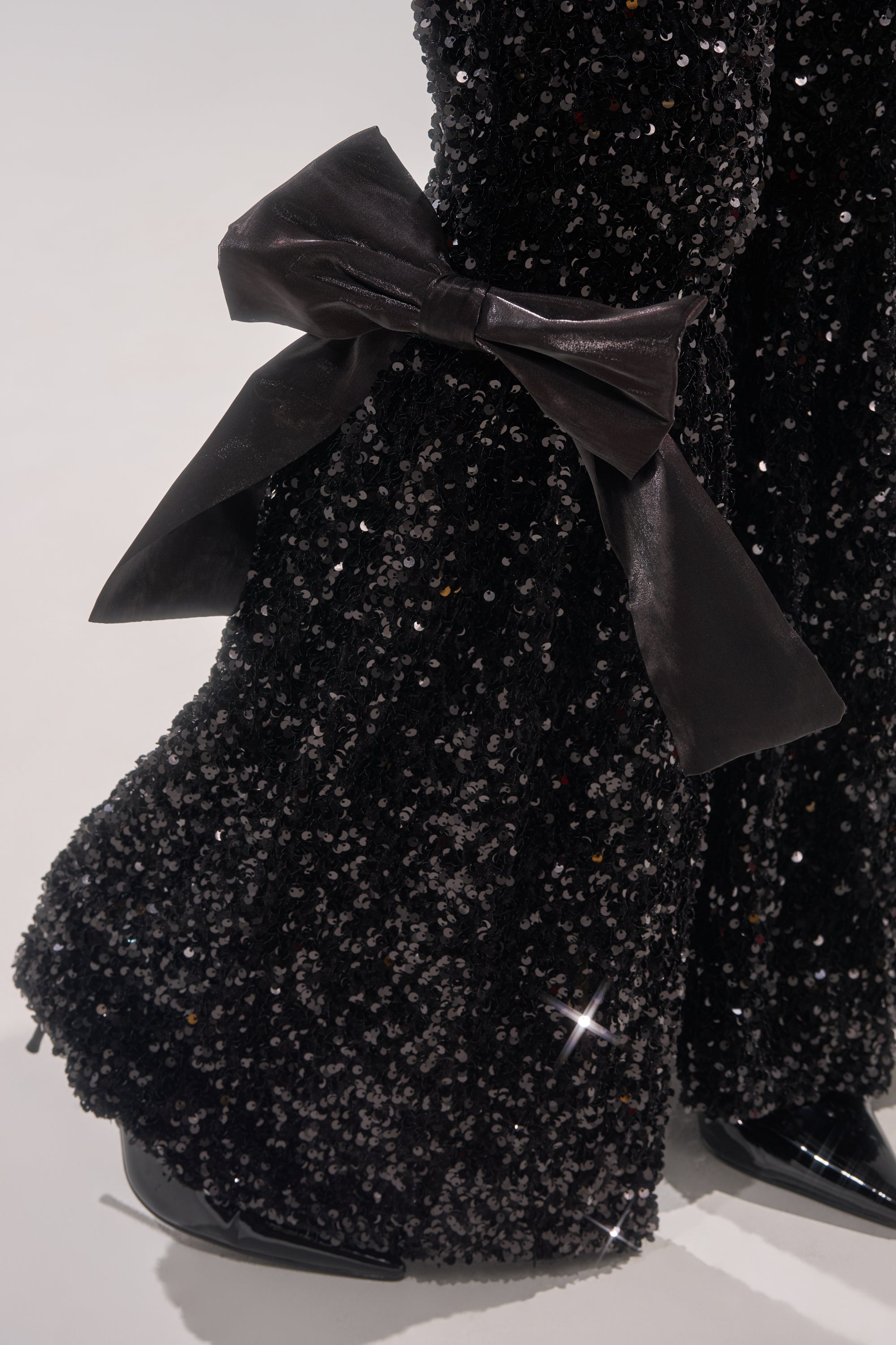 SELENA SPARKLING WIDE LEG PANT