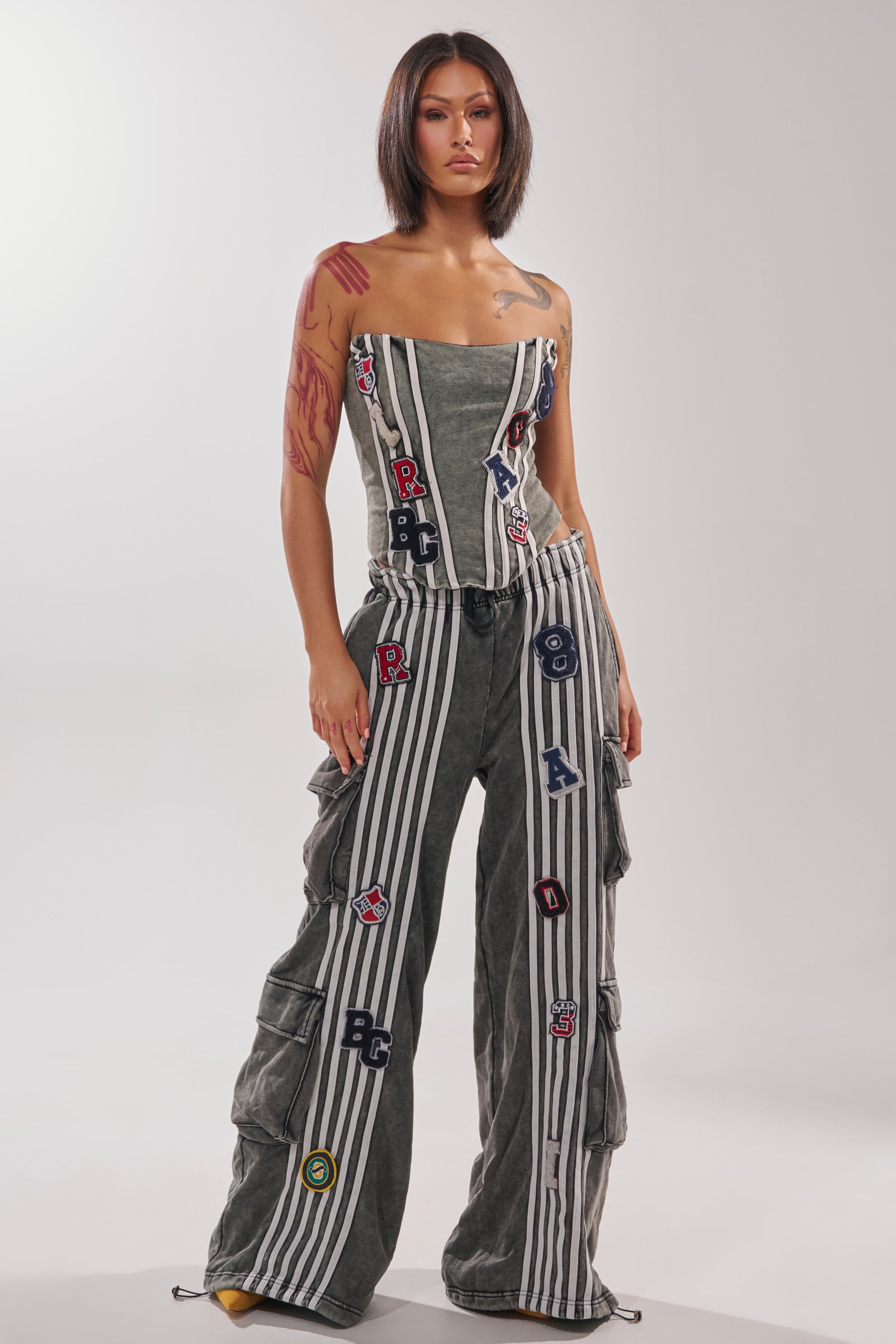 ROCK AND ROLL WIDE LEG JOGGER