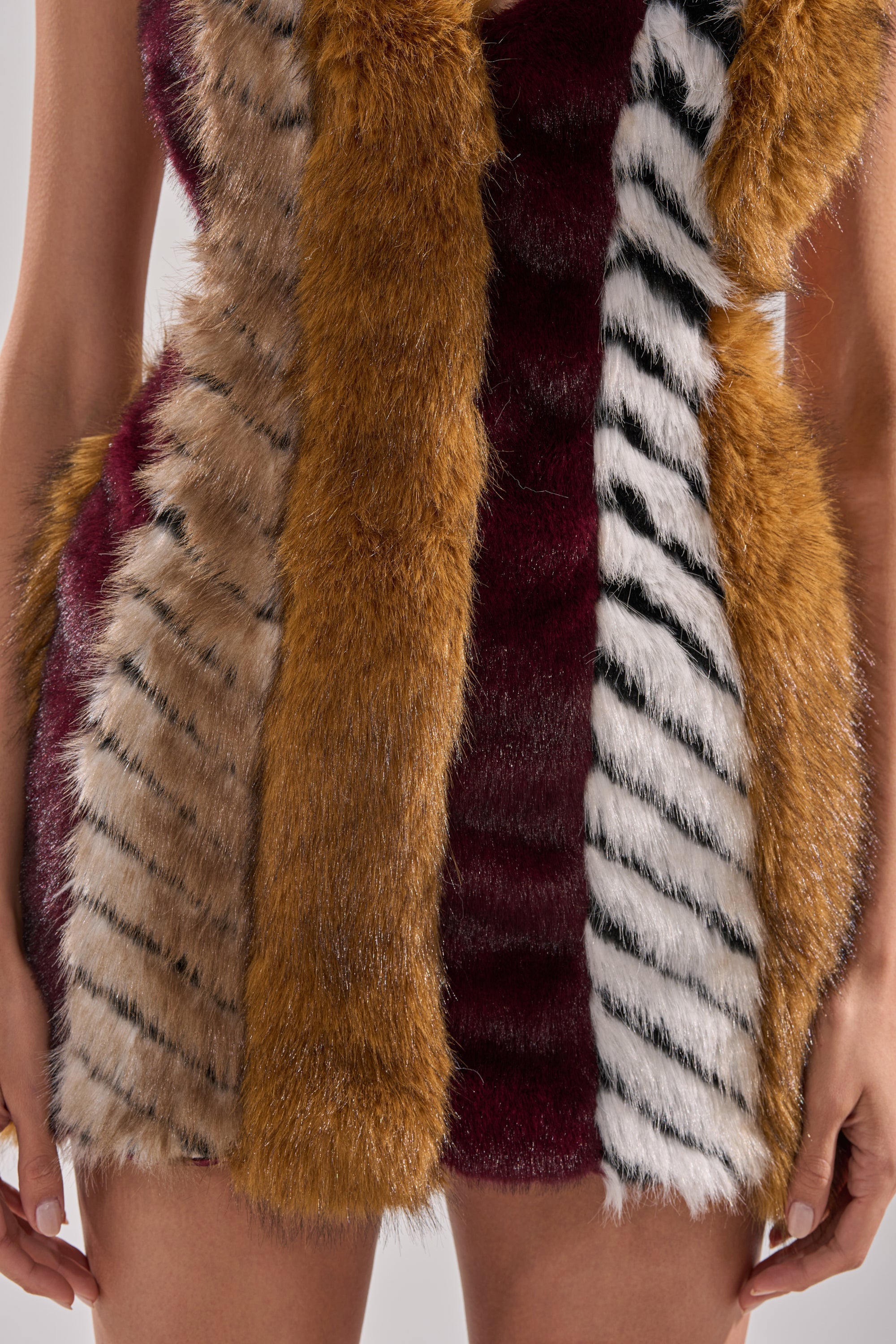 ANIMALISTIC MINI DRESS