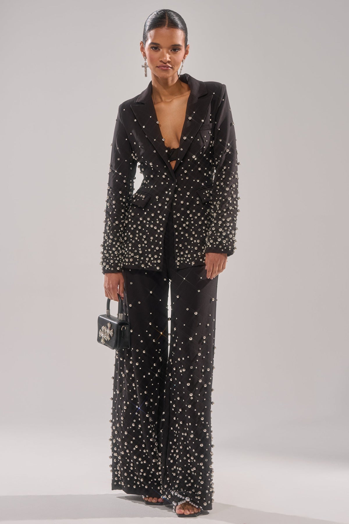 GET CLOSER EMBELLISHED TROUSER