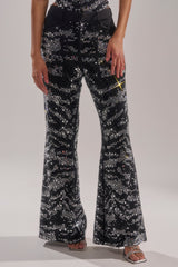TIME TO CELEBRATE AND DANCE RHINESTONE TROUSER