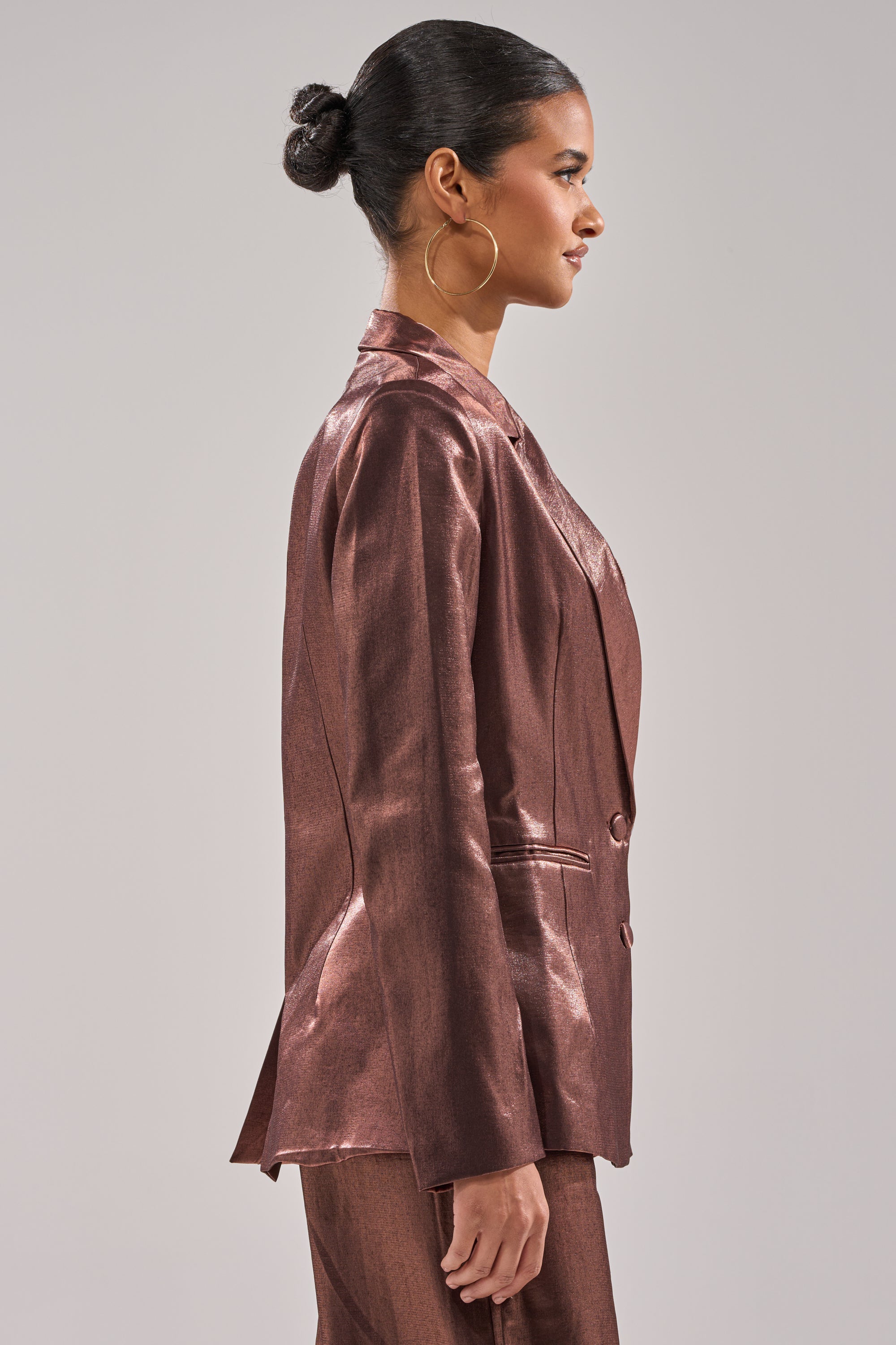 STAY CLOSE IRIDESCENT BLAZER