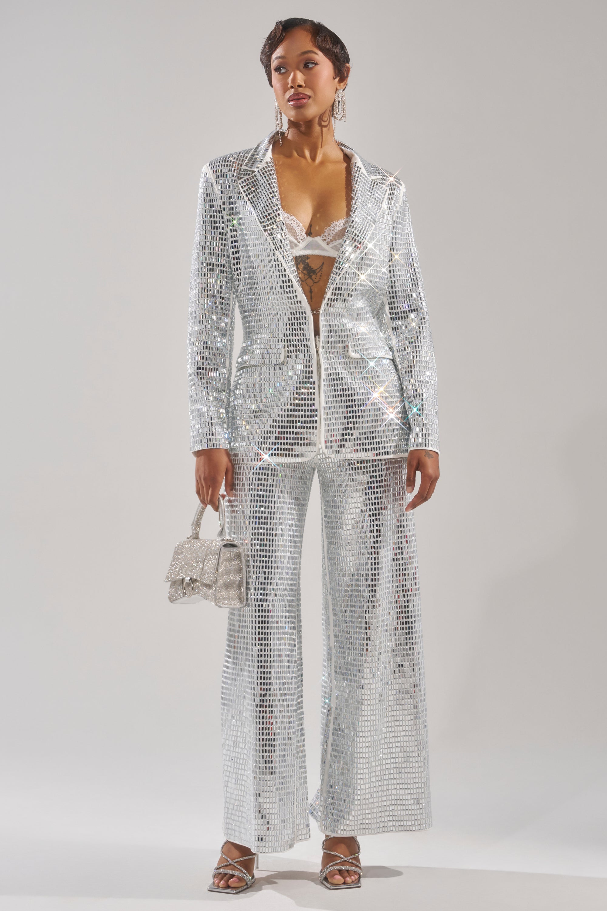 CAN'T GET ENOUGH RHINESTONE BLAZER