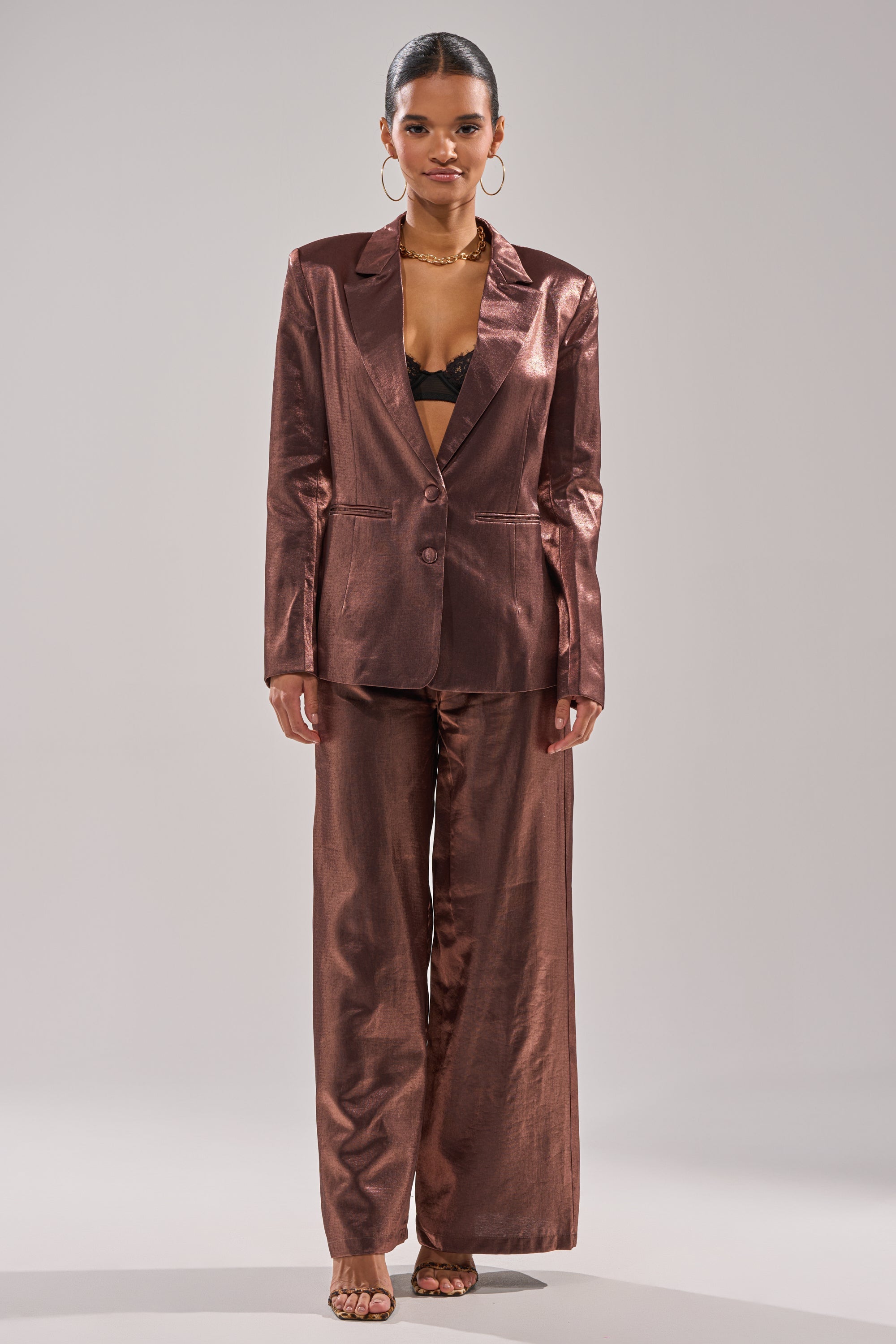 STAY CLOSE IRIDESCENT TROUSER