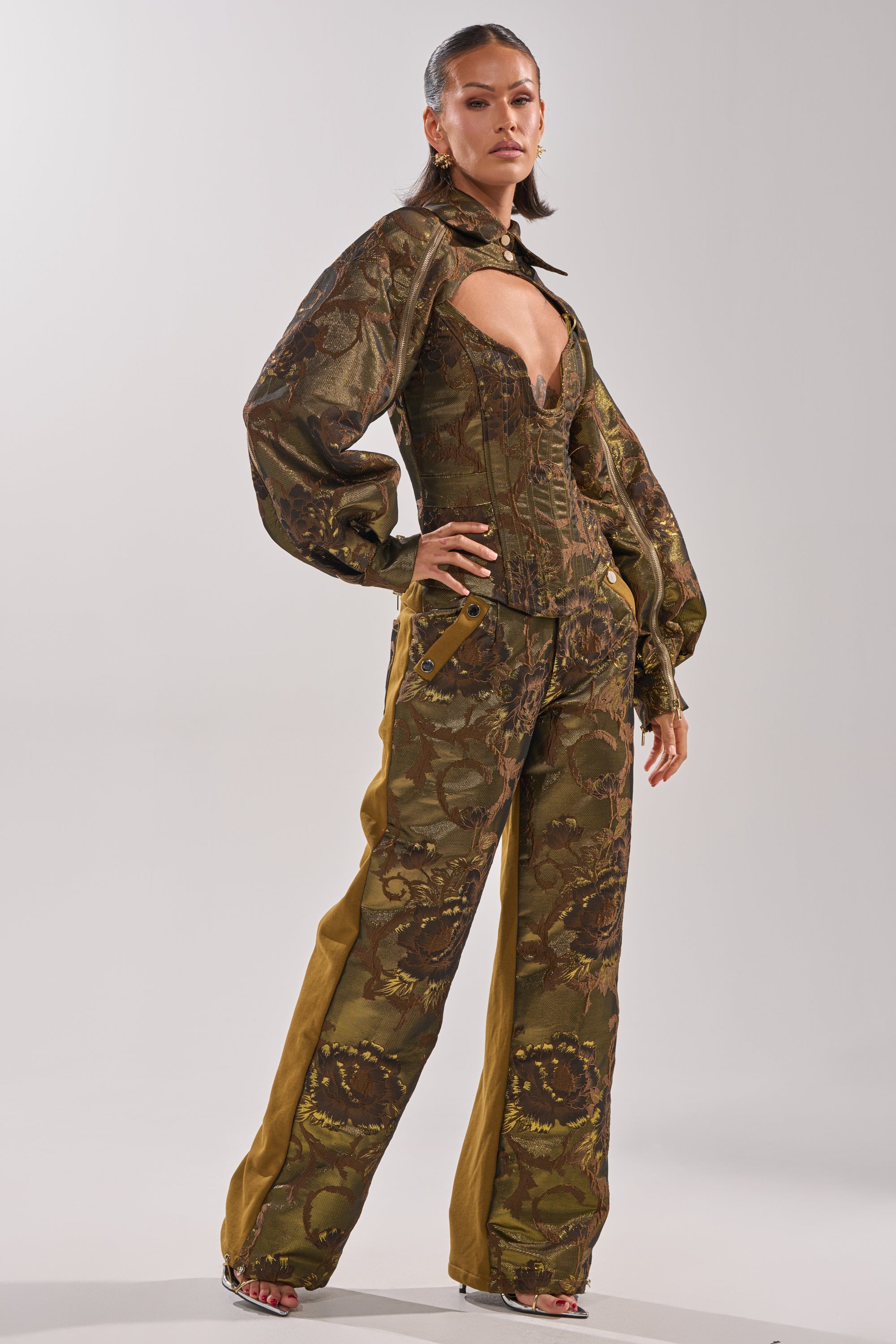 SHIGO BROCADE BOLERO