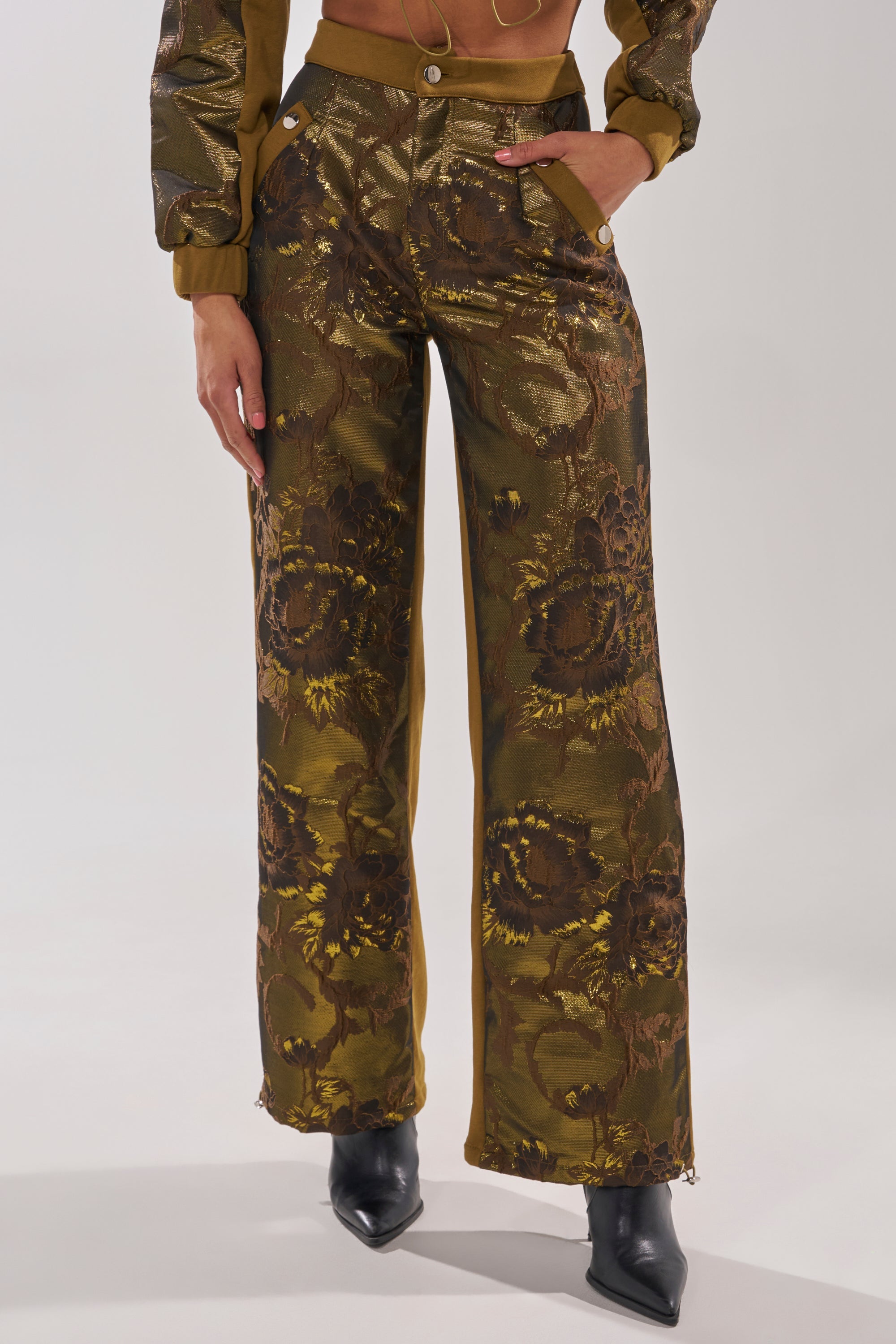 YOU KNOW IT BABY WIDE LEG JOGGER