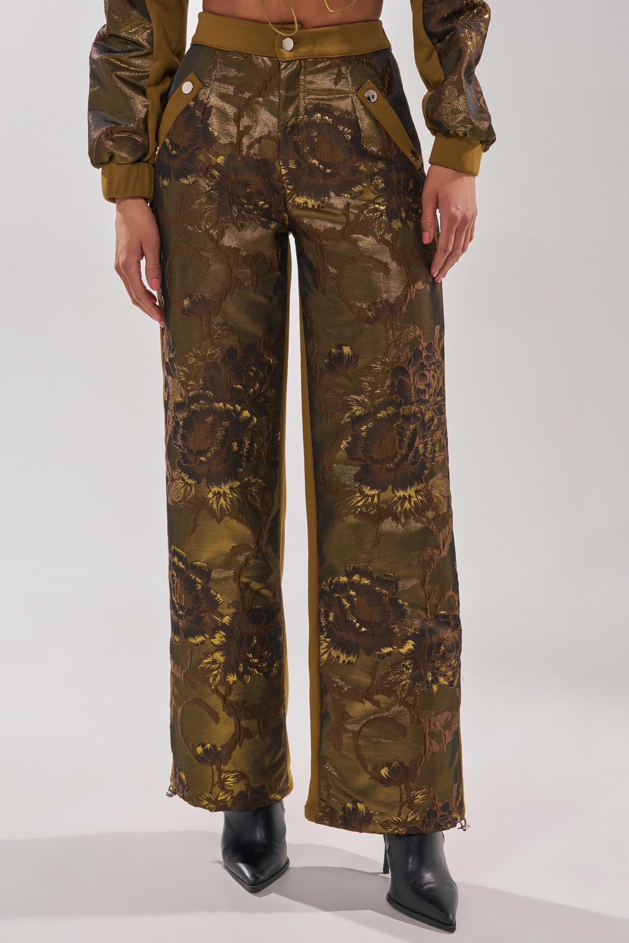YOU KNOW IT BABY WIDE LEG JOGGER