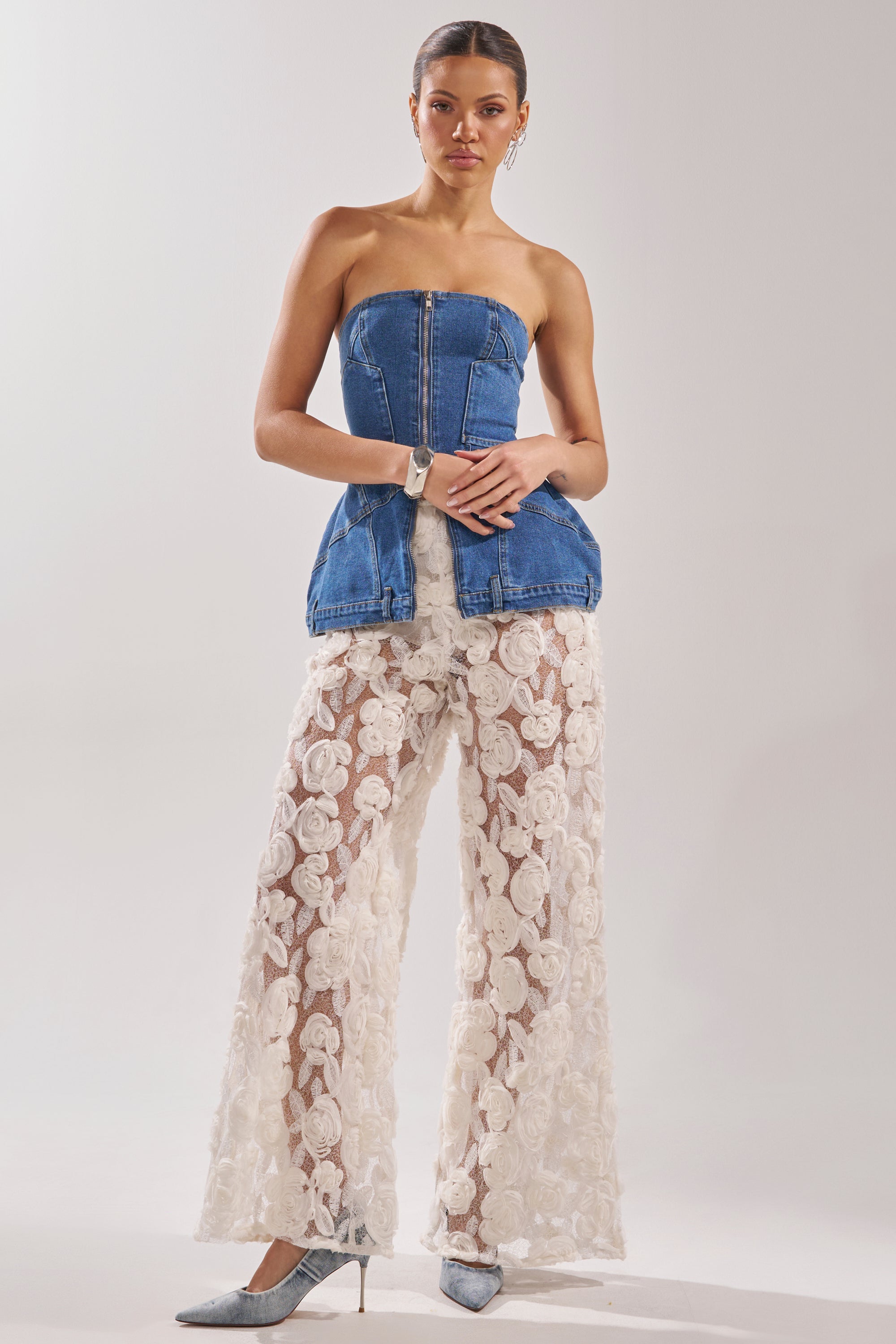 CRYSTAL PALAZZO PANT