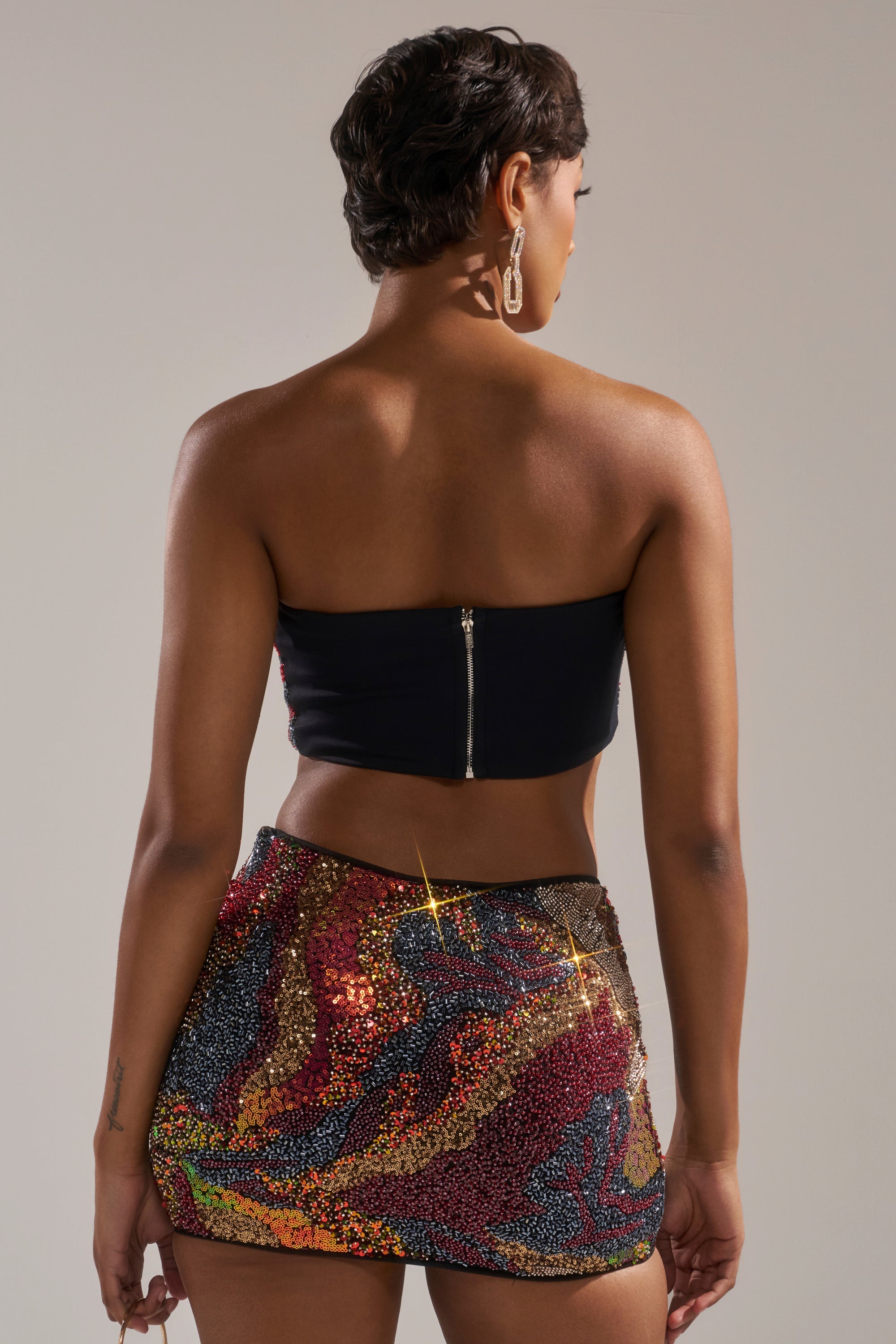 GOLDEN HOUR SEQUIN BRALETTE