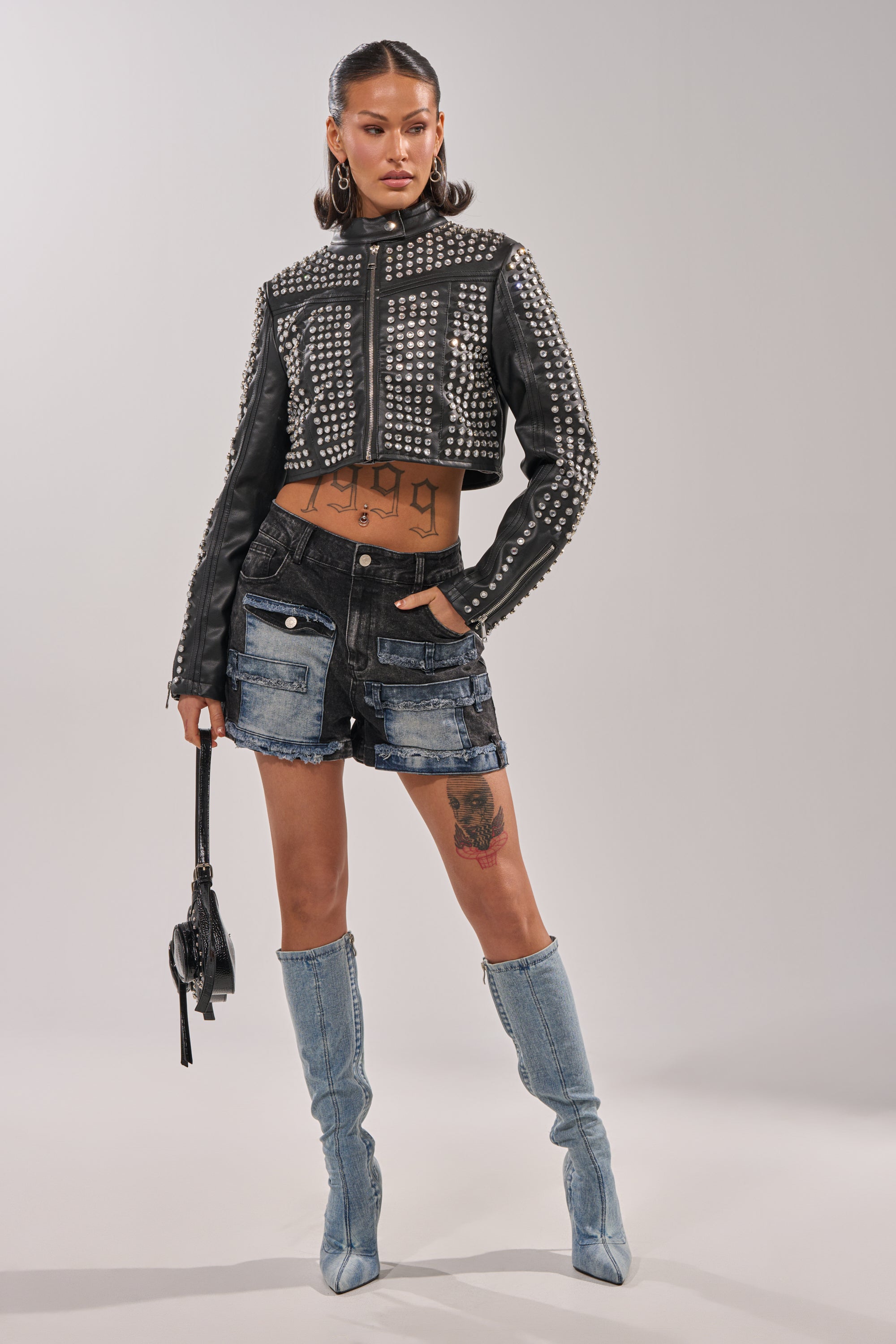 RAJ DENIM SHORT