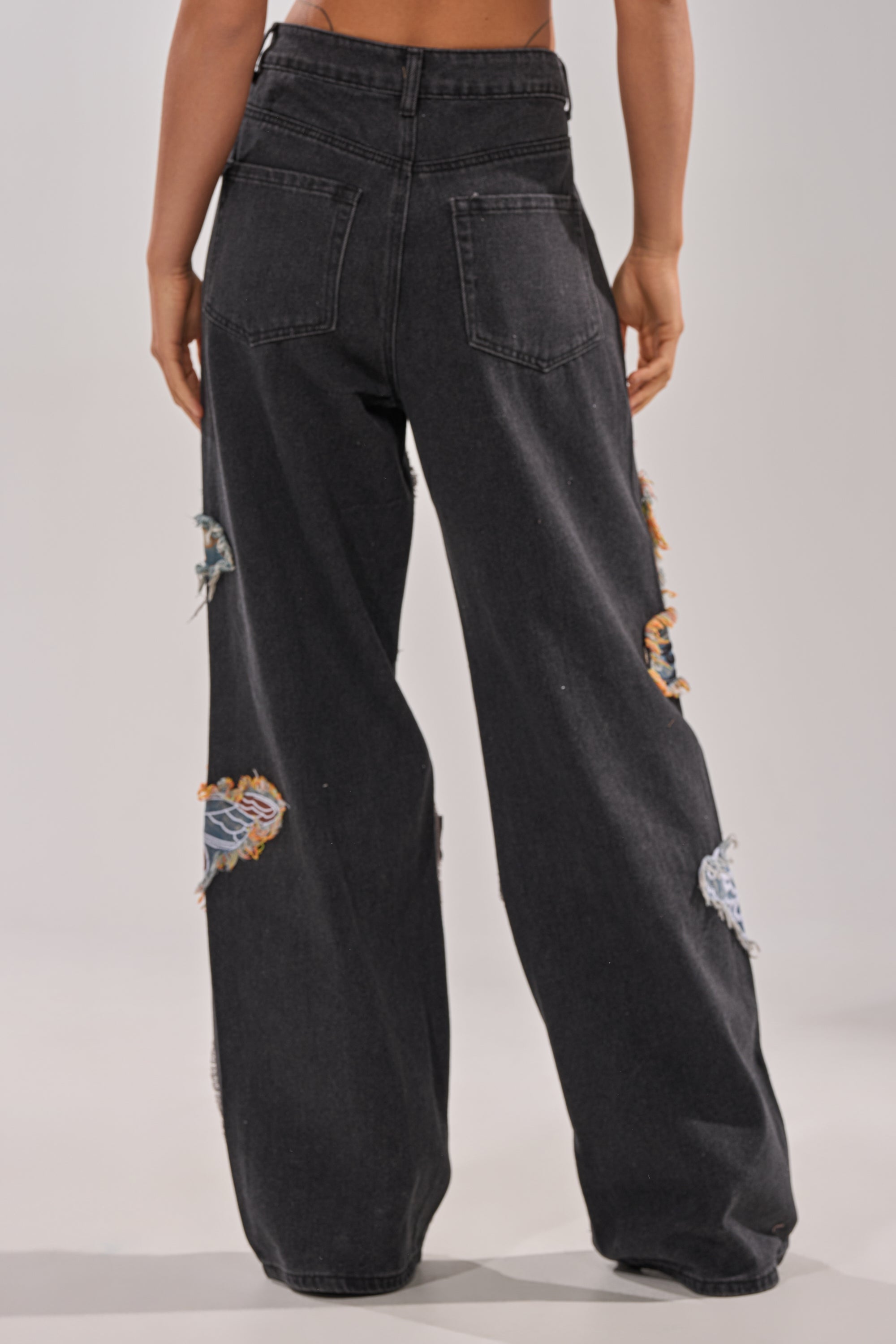 BUTTERFLY EFFECT RELAXED DENIM