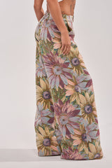 SUNFLOWER FIELDS WILD LEG PANT