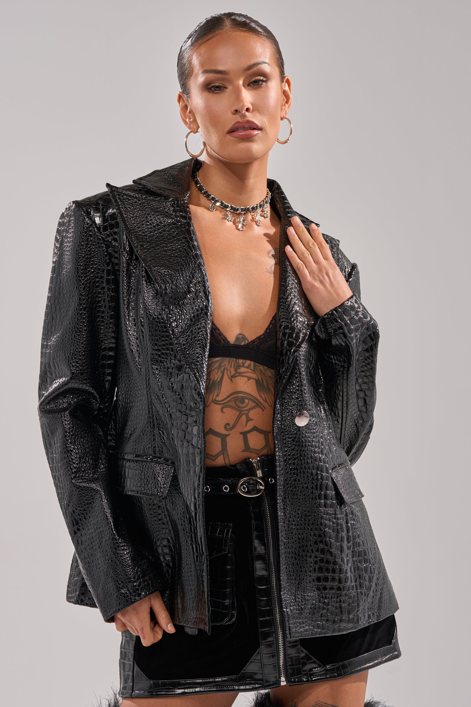 FOR THE DRAMA CROC BLAZER