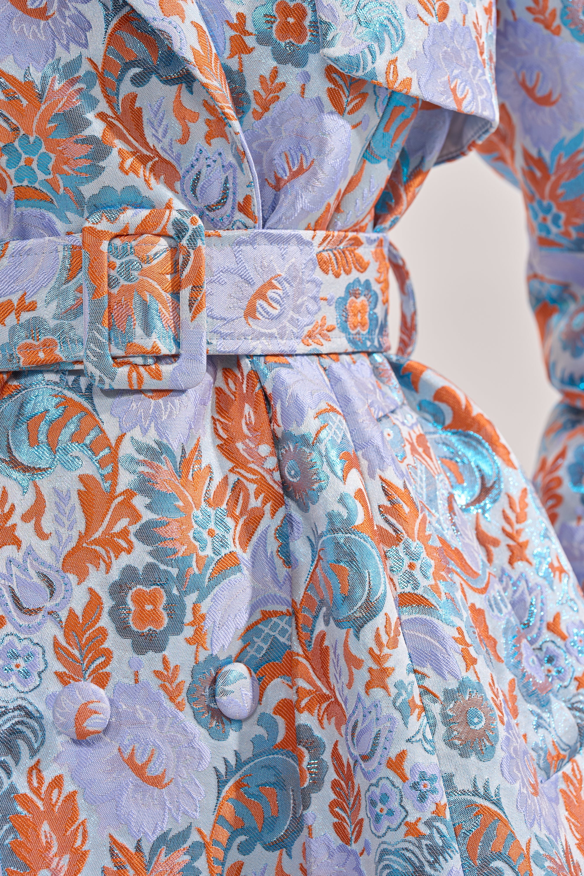 ST. GERMAIN BROCADE TRENCH