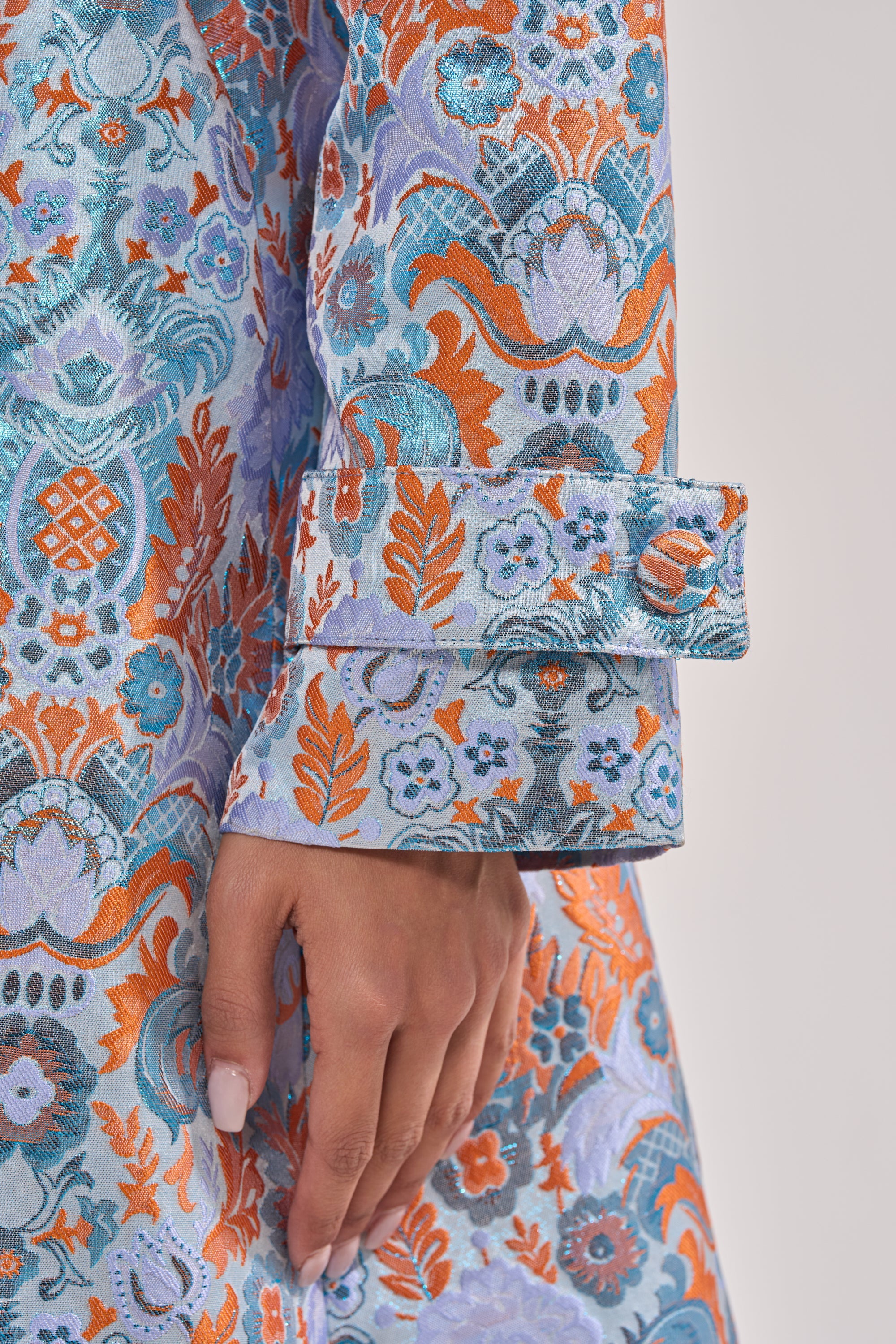 ST. GERMAIN BROCADE TRENCH