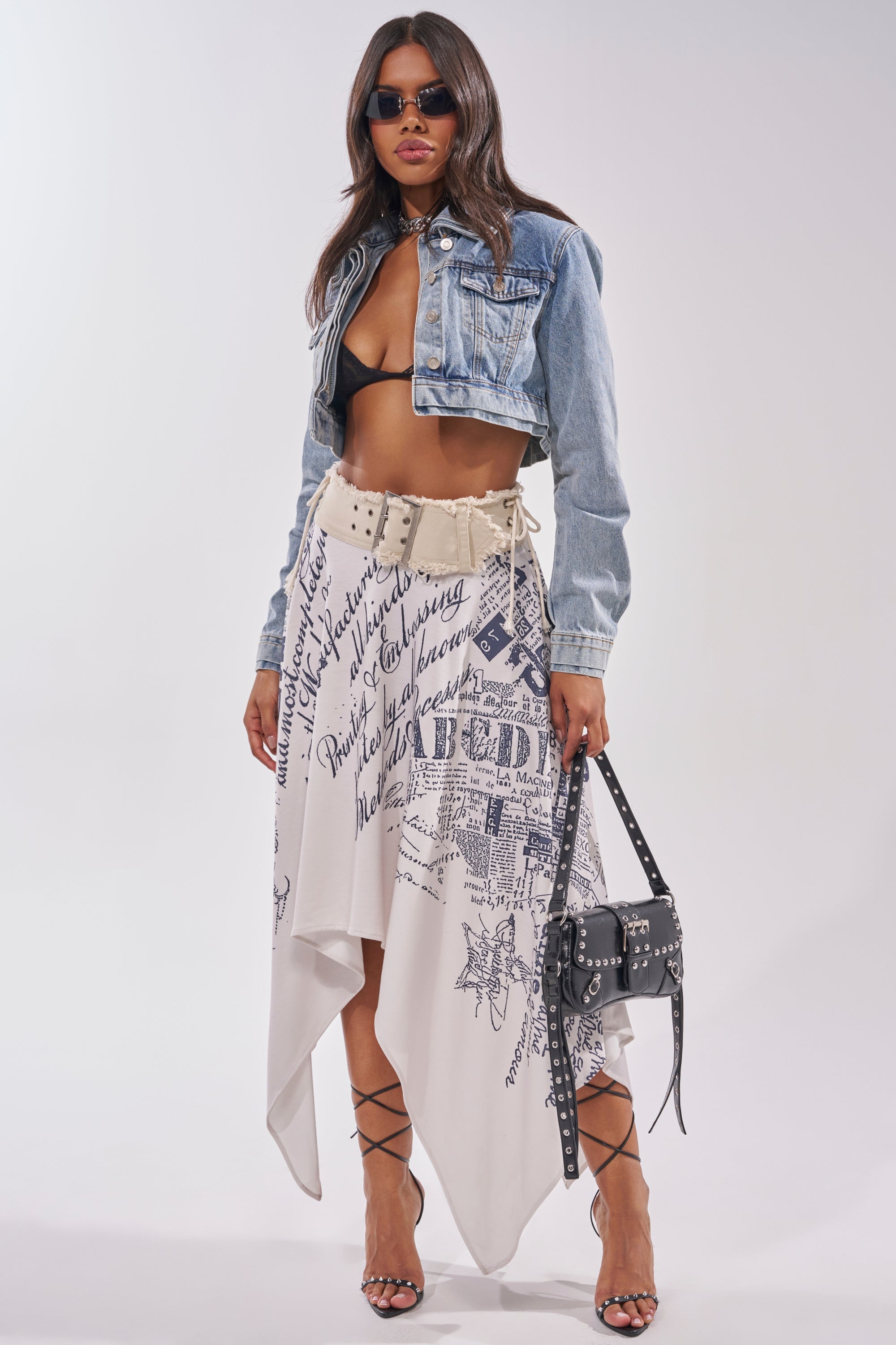 NO REPEATS LAYERED DENIM JACKET