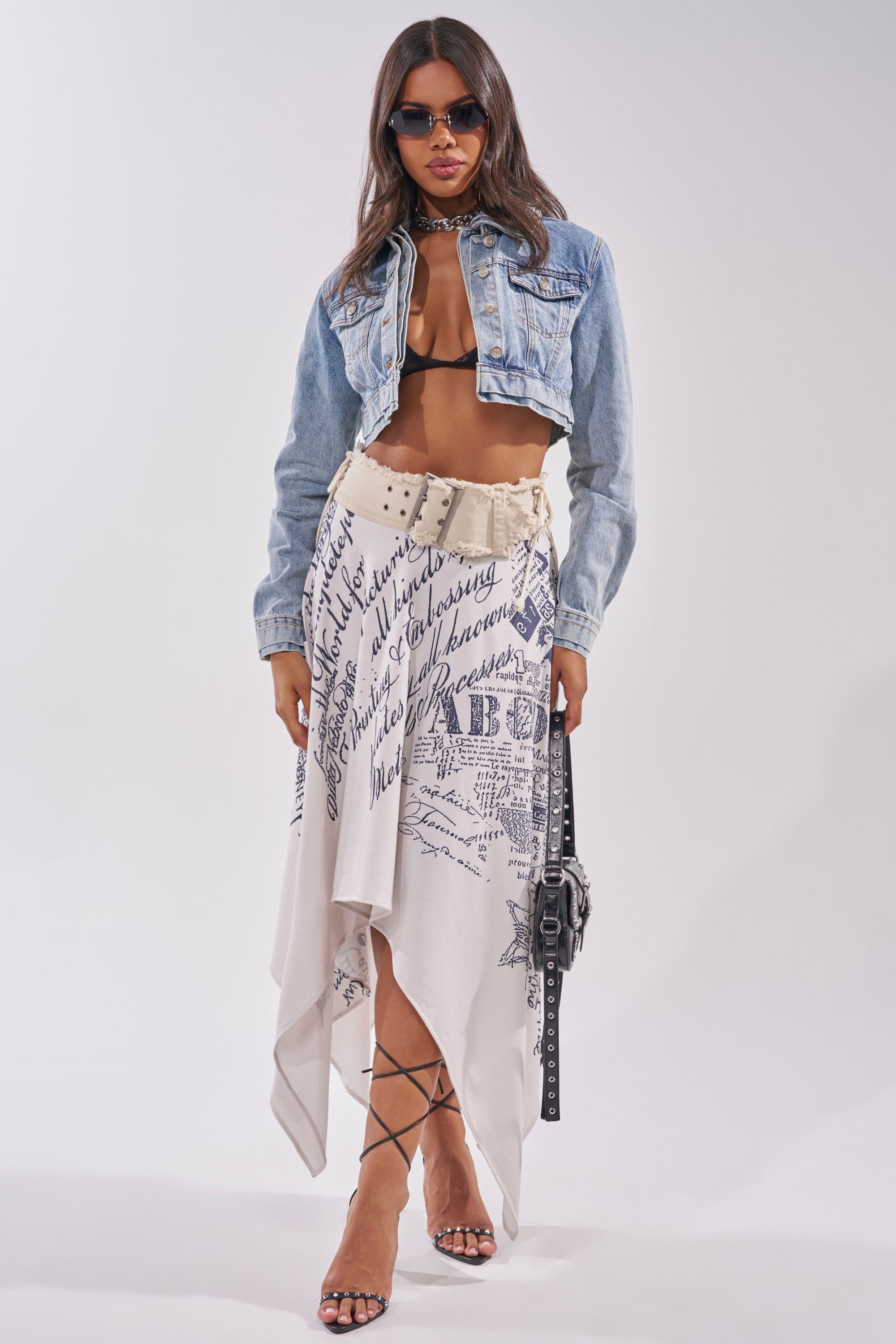 NO REPEATS LAYERED DENIM JACKET