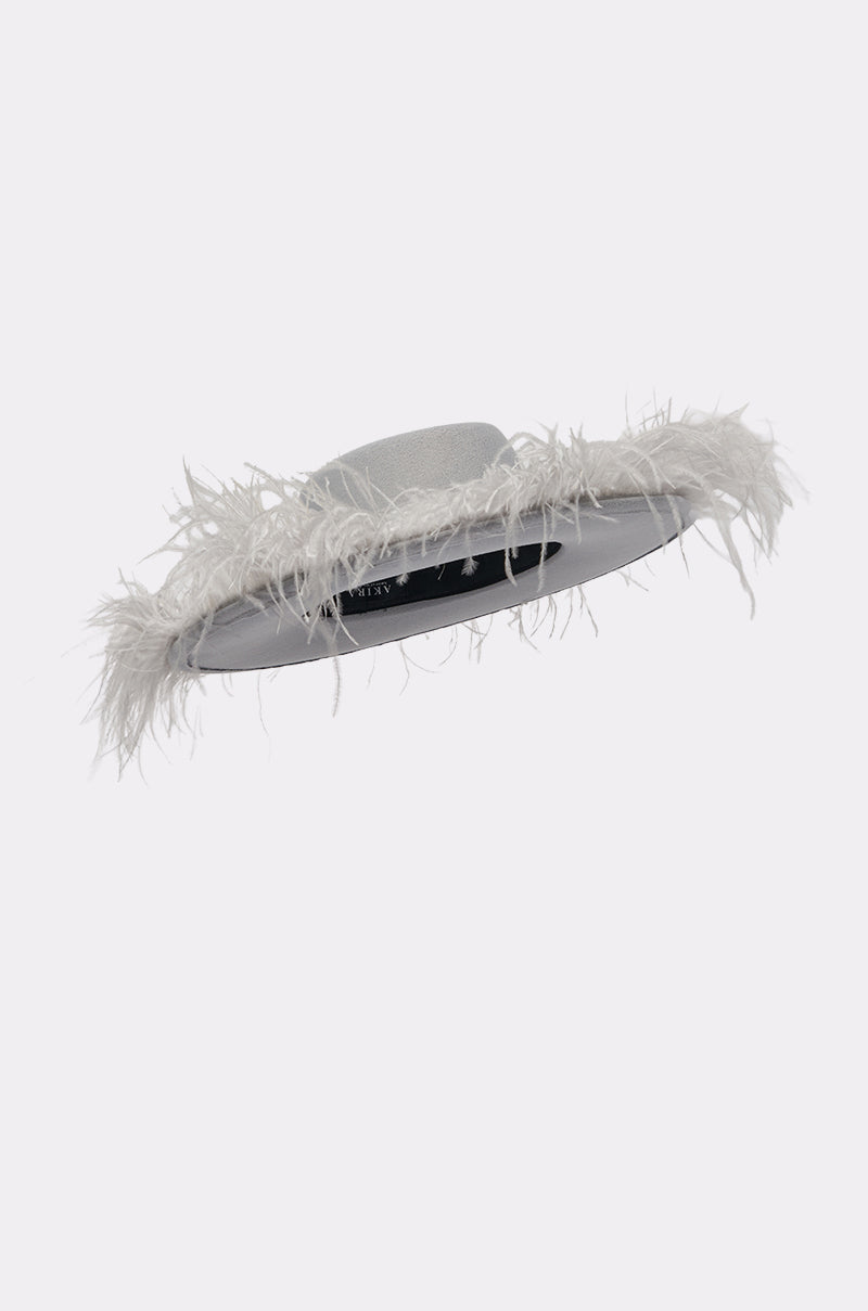 FEEL IT FEATHER BRIM HAT