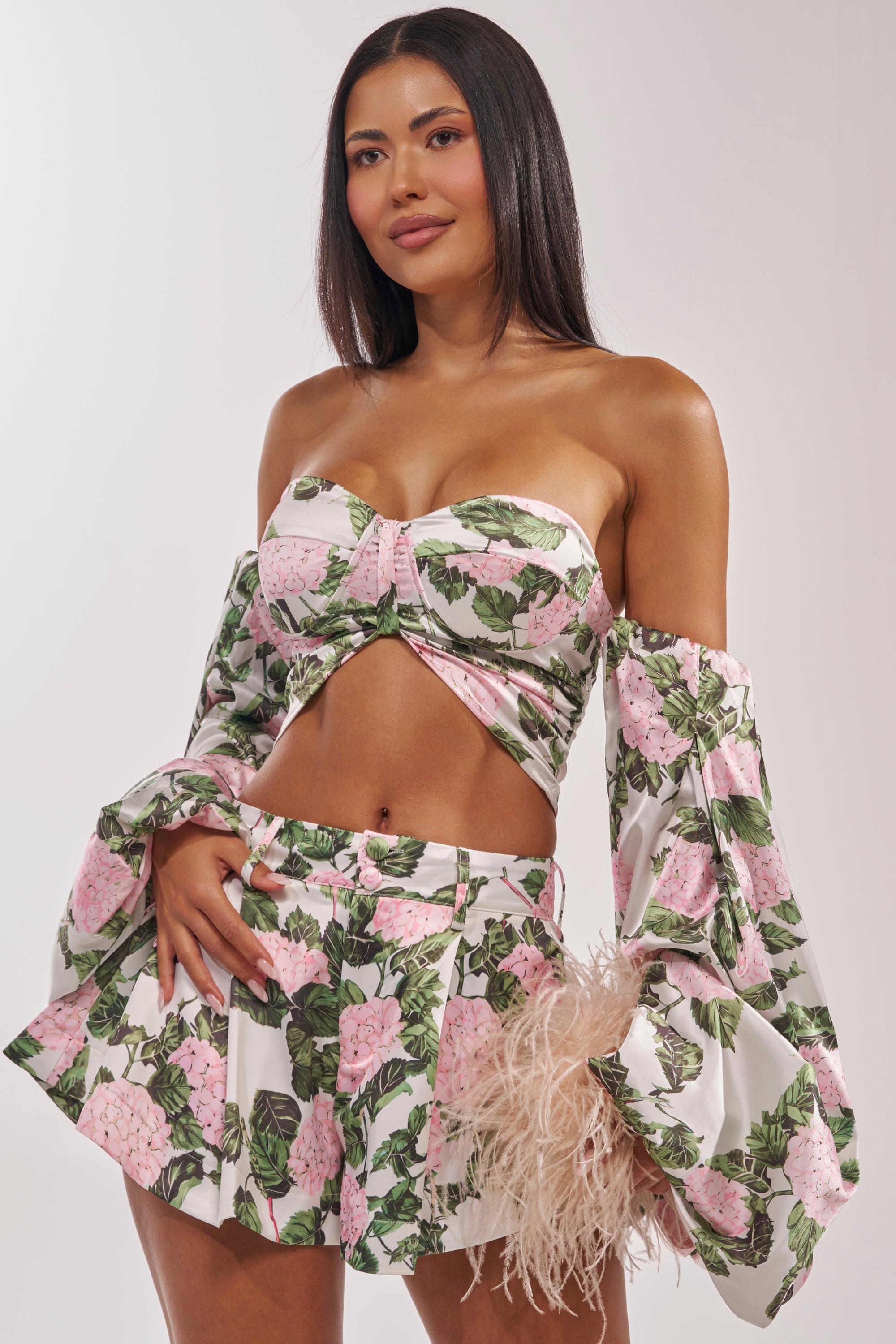 ONE OF A KIND FLORAL BLOUSE