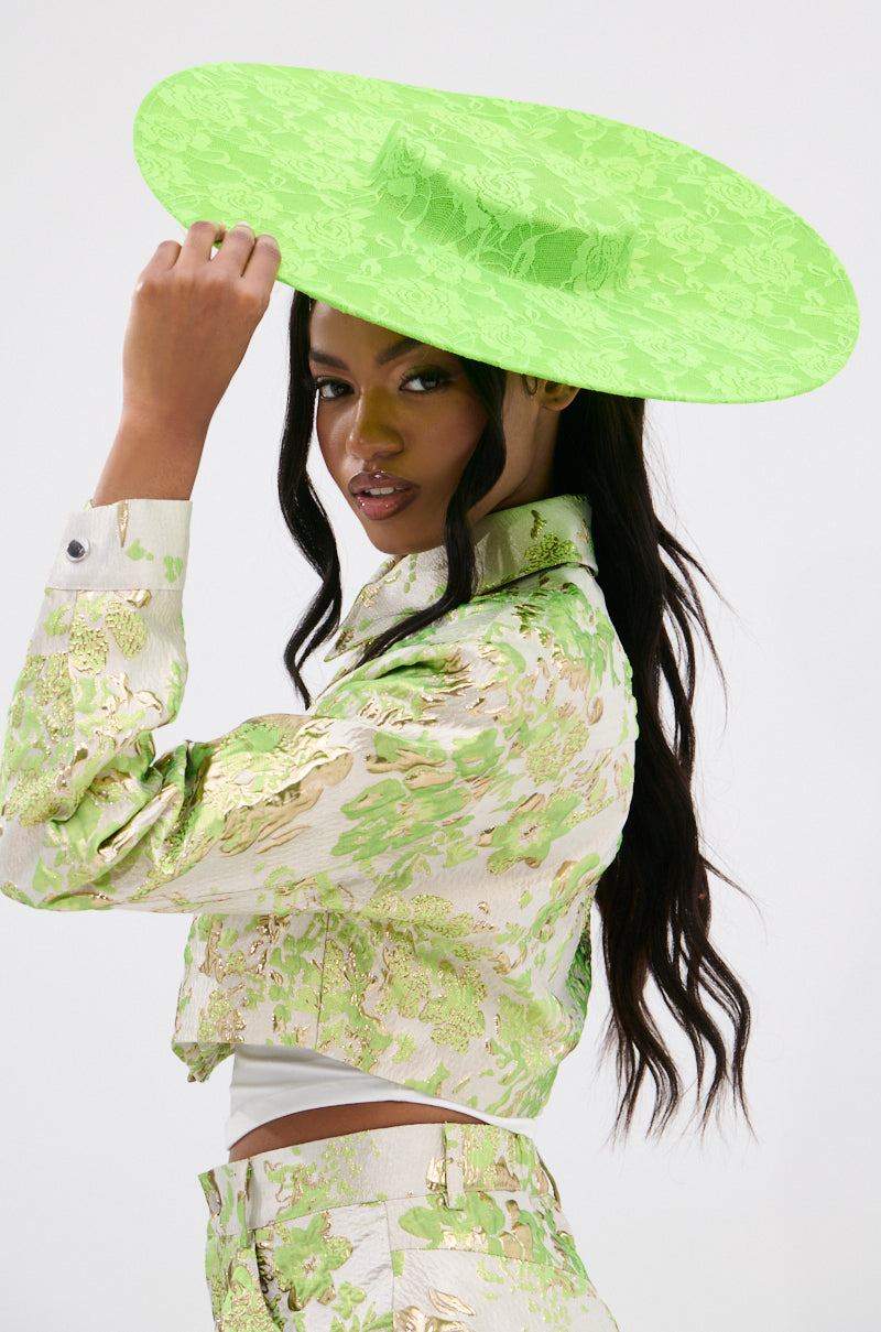 IN THE GARDEN CLIP ON HAT
