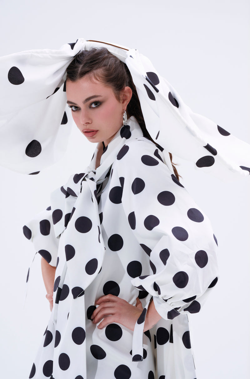 POLKA DOT IT HAIR BOW
