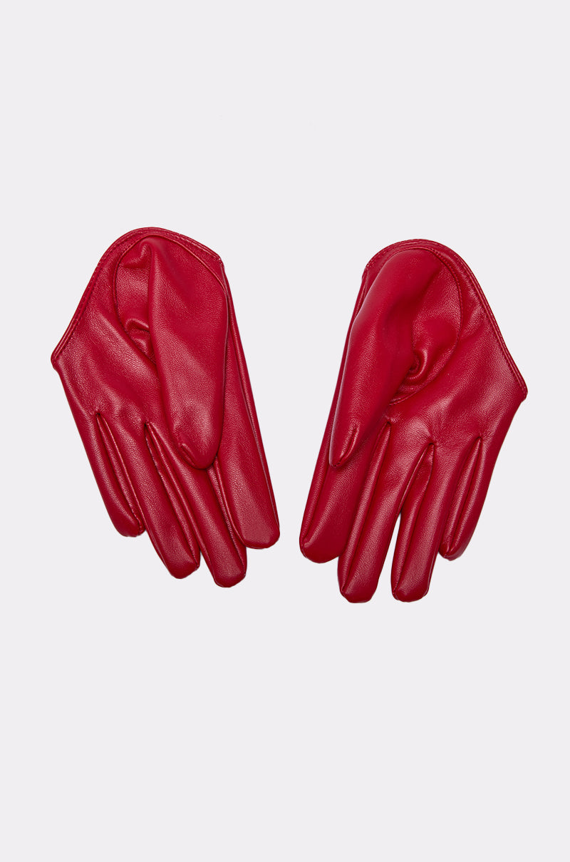RED ROOM PU GLOVES