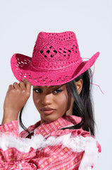 RIDE EM STRAW COWBOY HAT