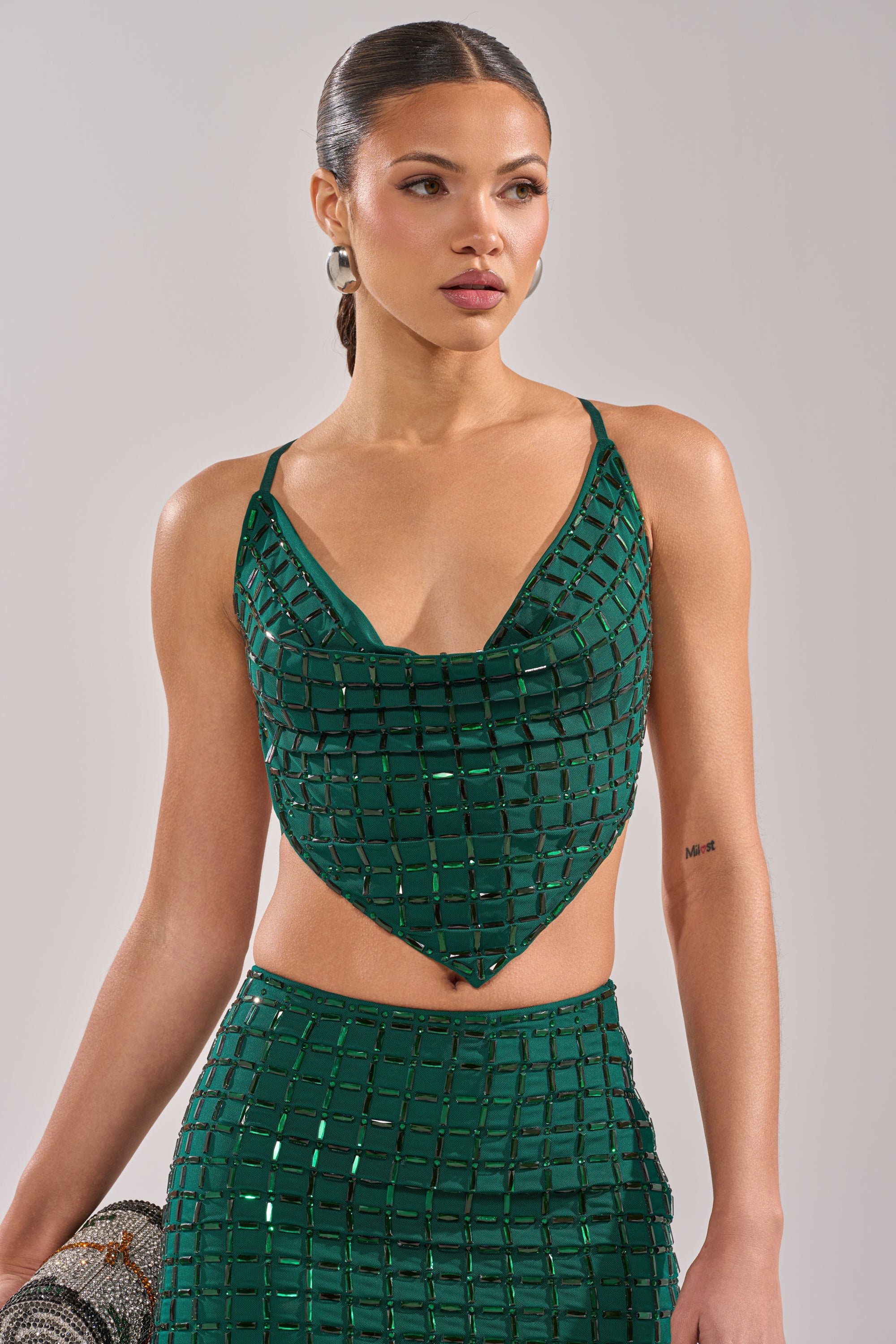 PICK ME A WINNER RHINESTONE TANK