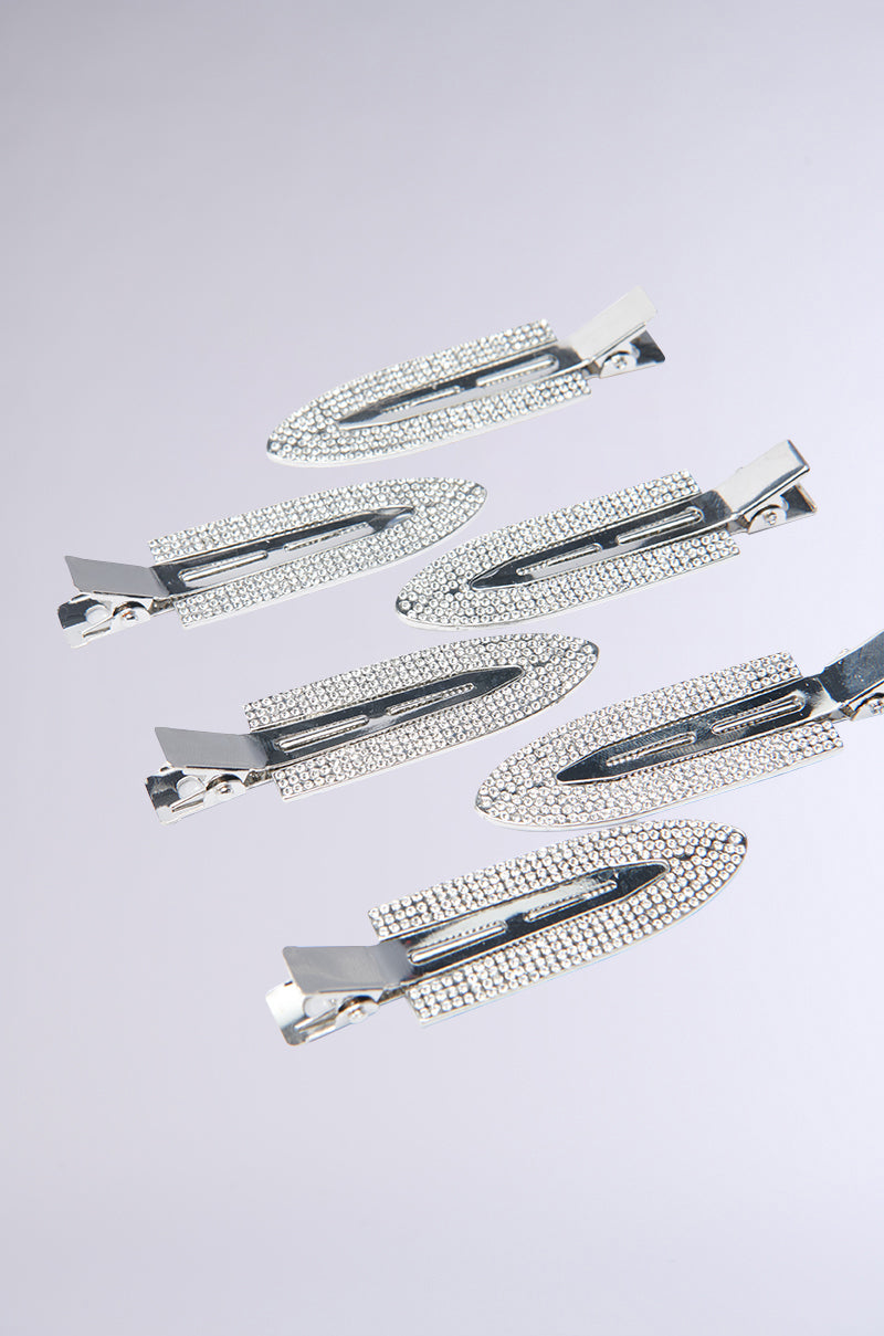 TOO PRETTY FOR THIS BLING HAIR CLIPS